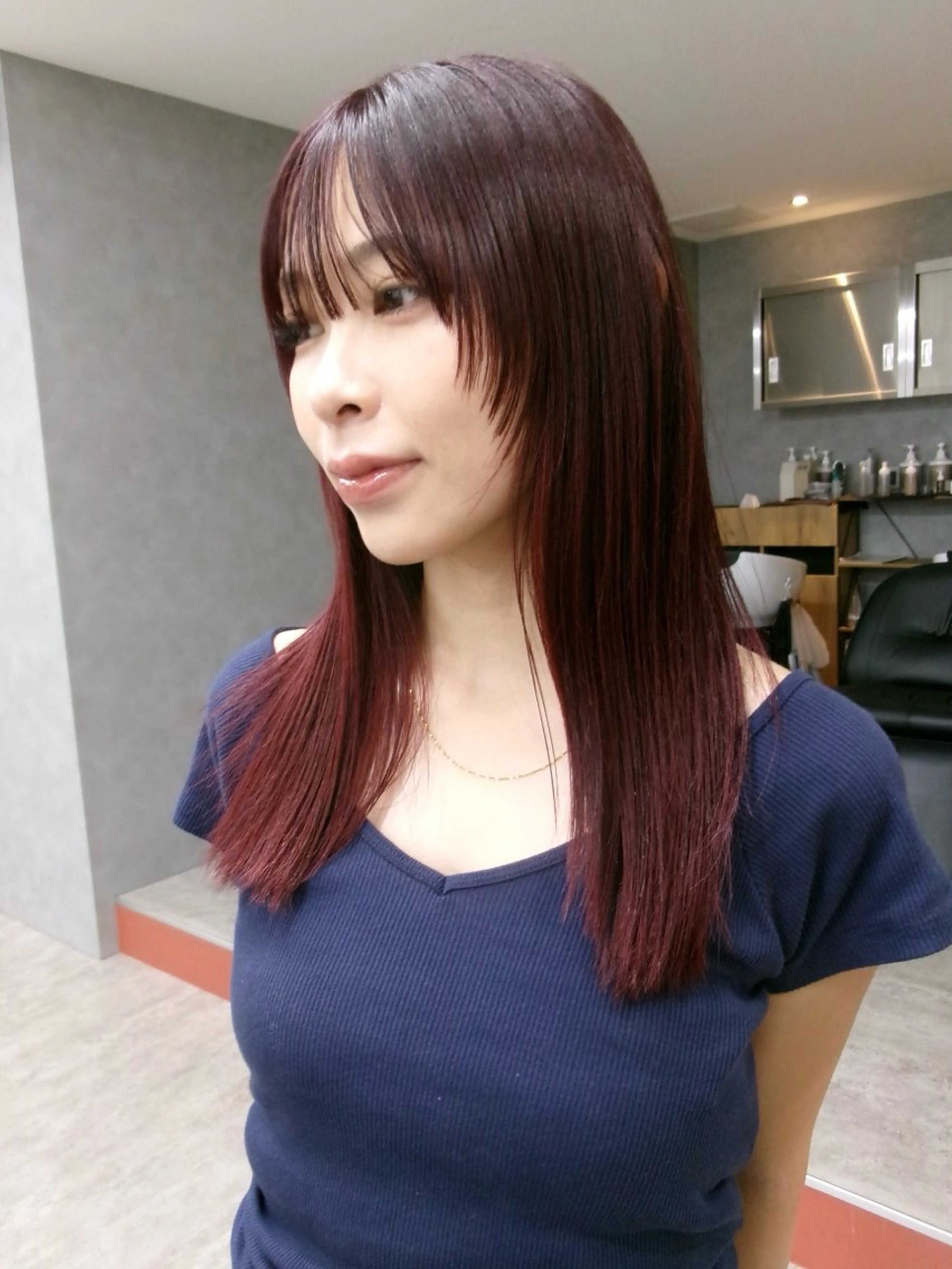 ロング カット ヘアカラー JOULE'S（ジュール）所属・JOULE'S natsukiのヘアスタイル