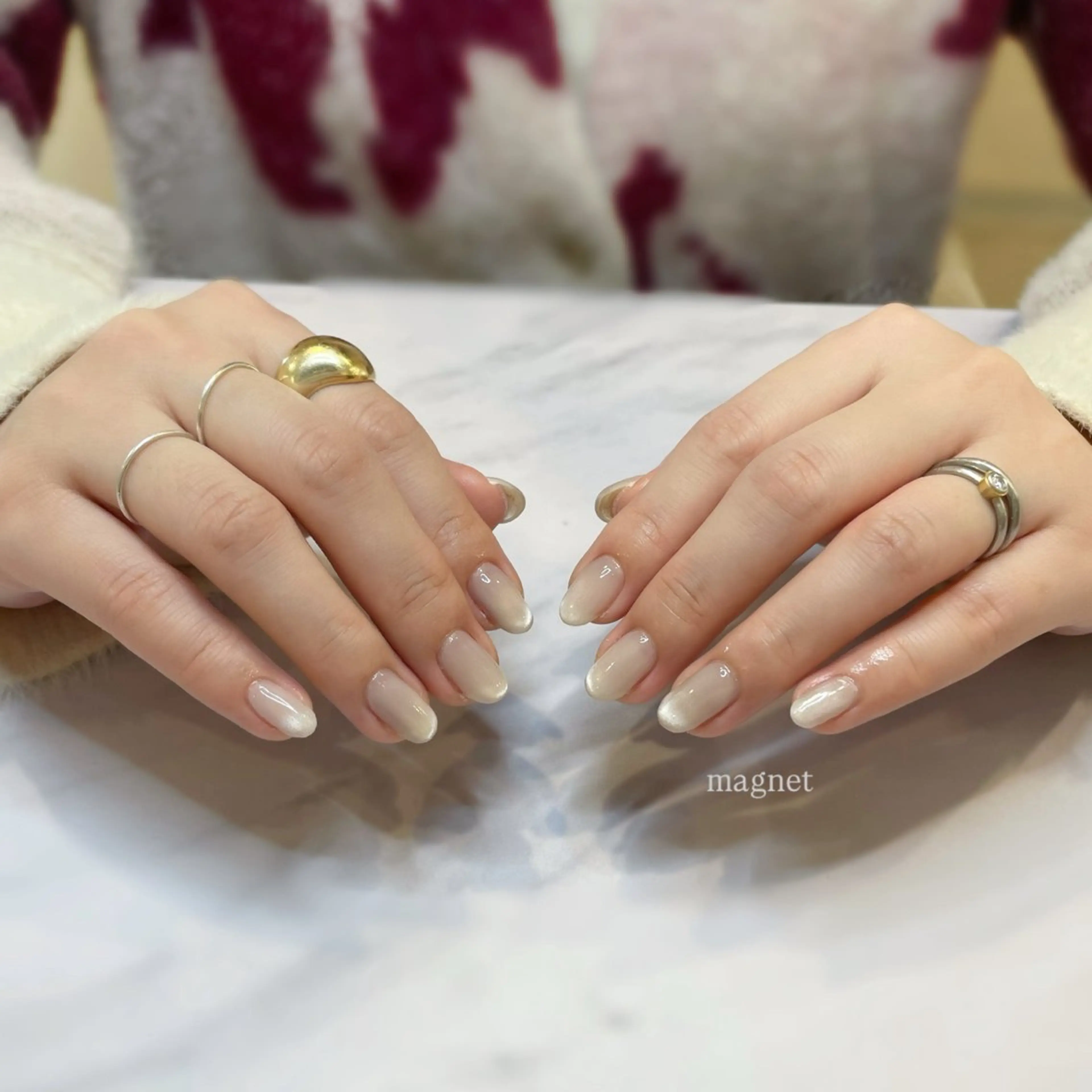 ネイル ハンドネイル リッチオRiccio今池店所属・Riccio / nail  新田のネイルデザイン