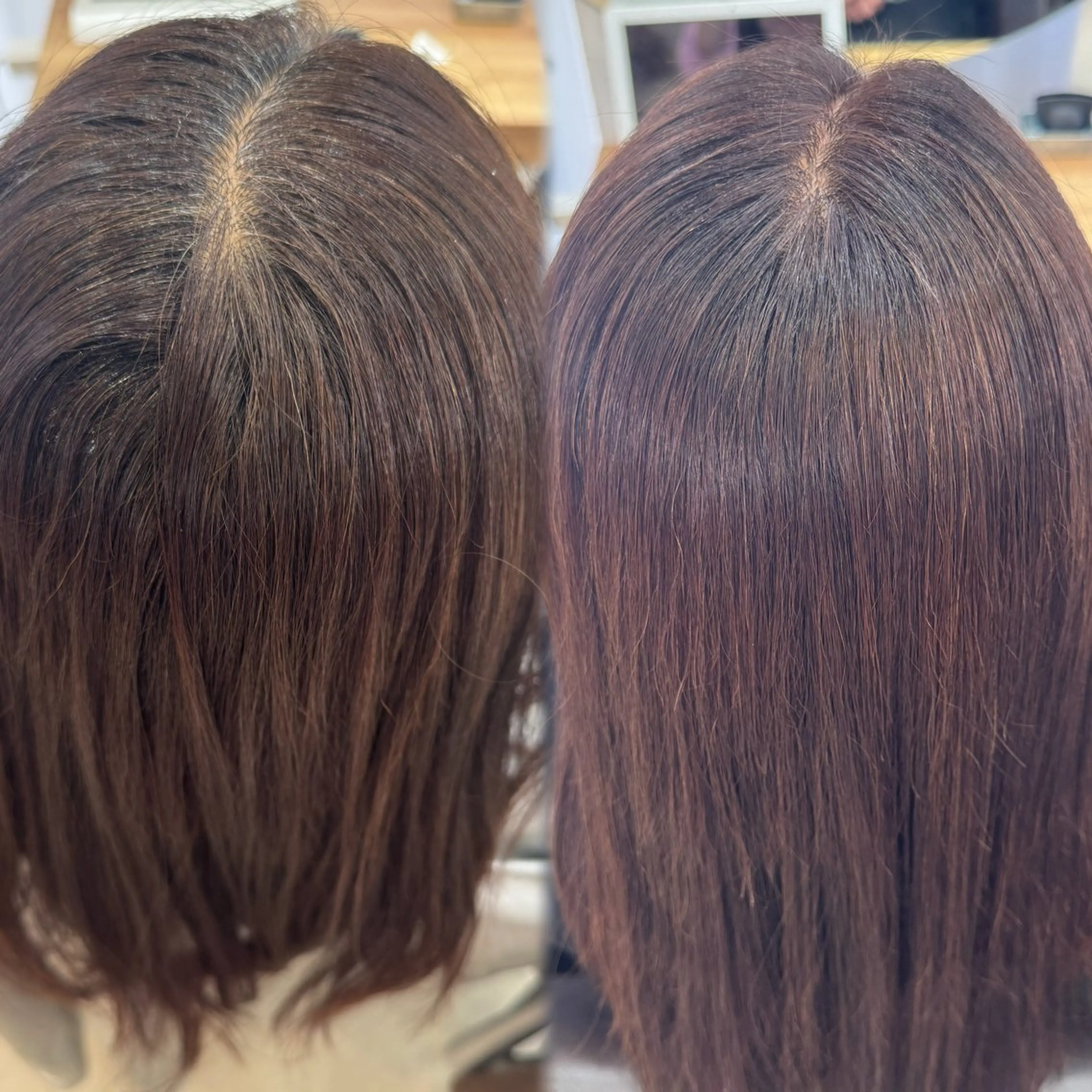 セミロング Agu hair 粉河のヘアスタイル