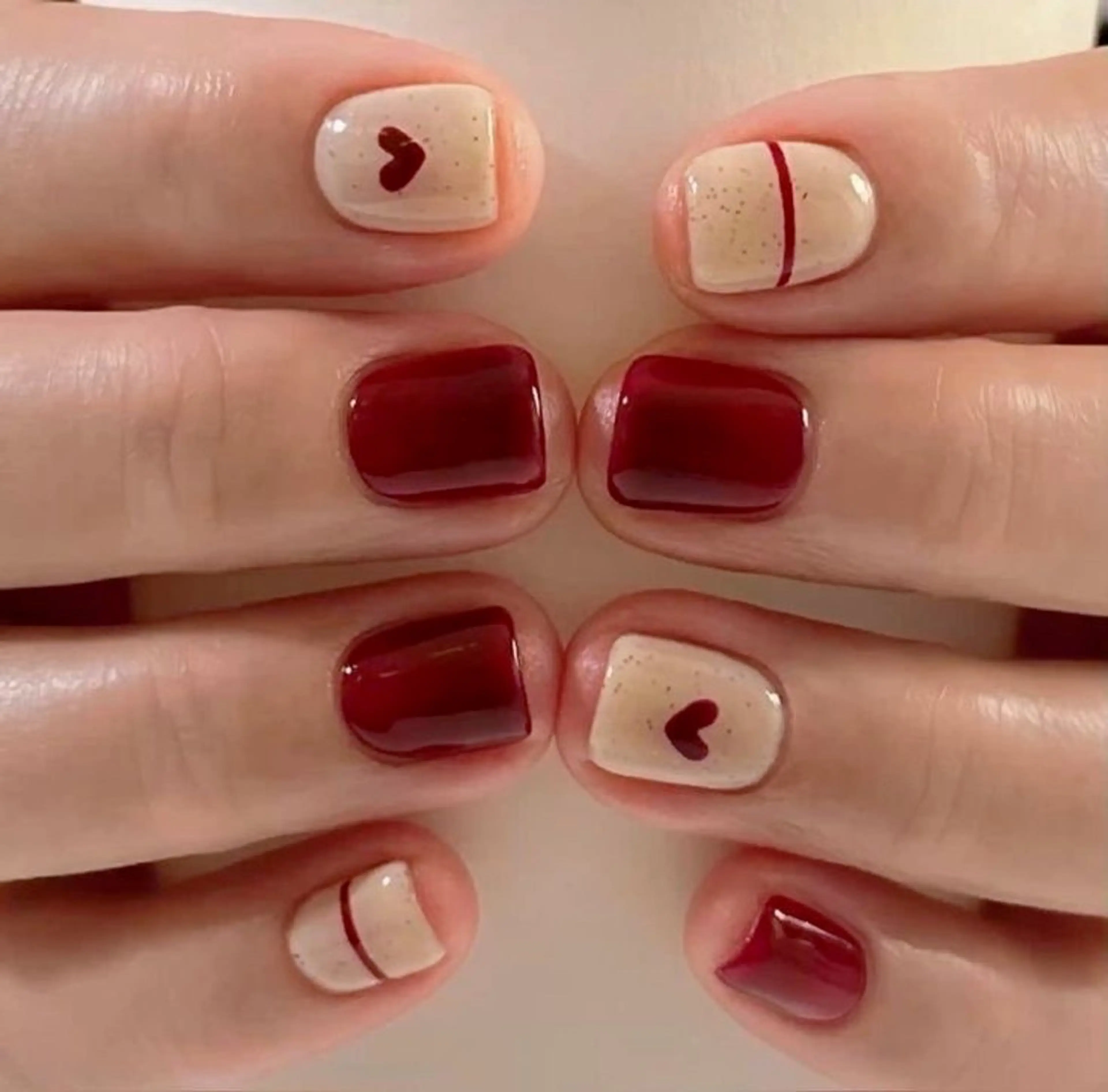 ネイル 韓国ネイル 持ち込み ハンドネイル EMI ANA.CHUOのネイルデザイン