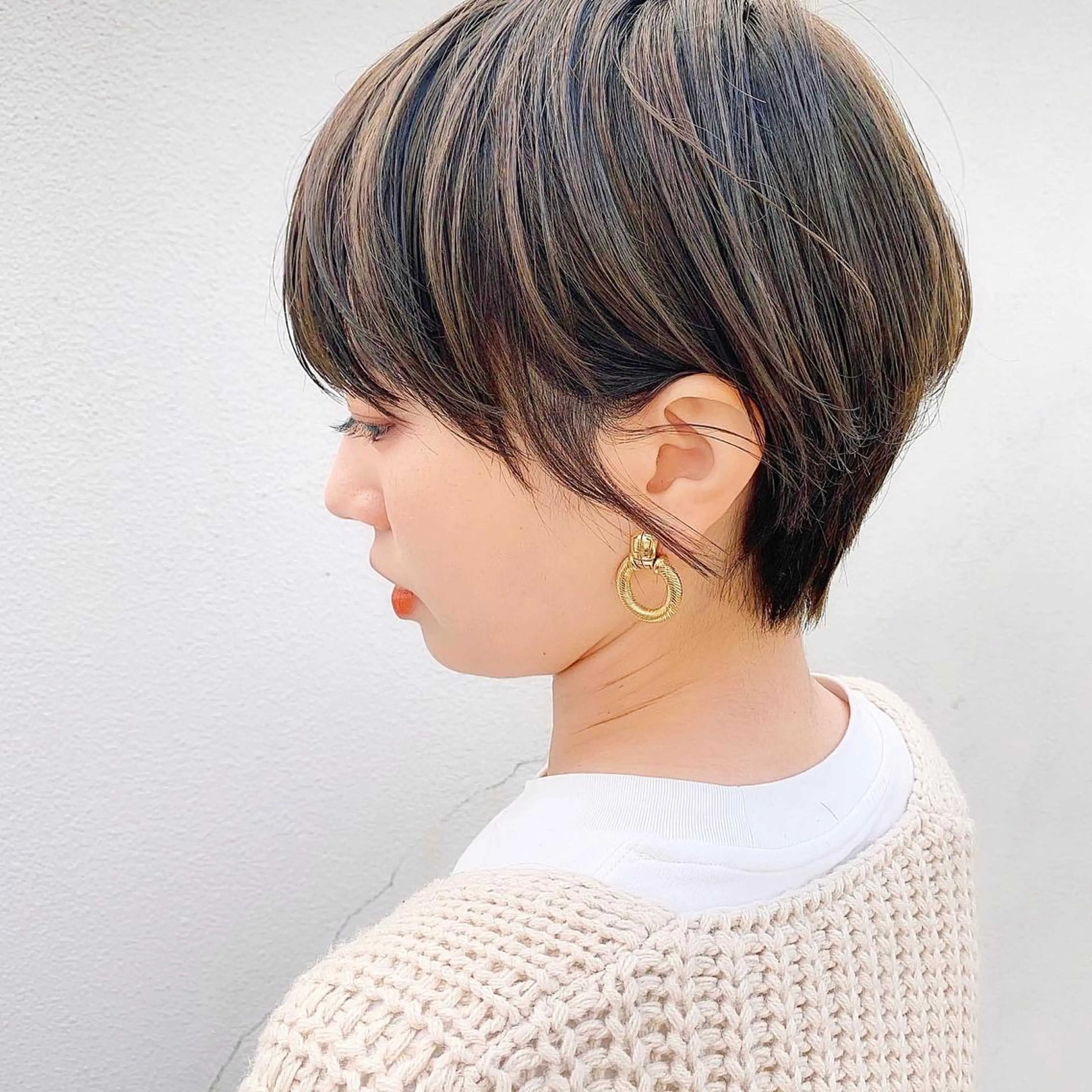 ショート カラー CODE.LINE所属・中川 竜誠のヘアスタイル