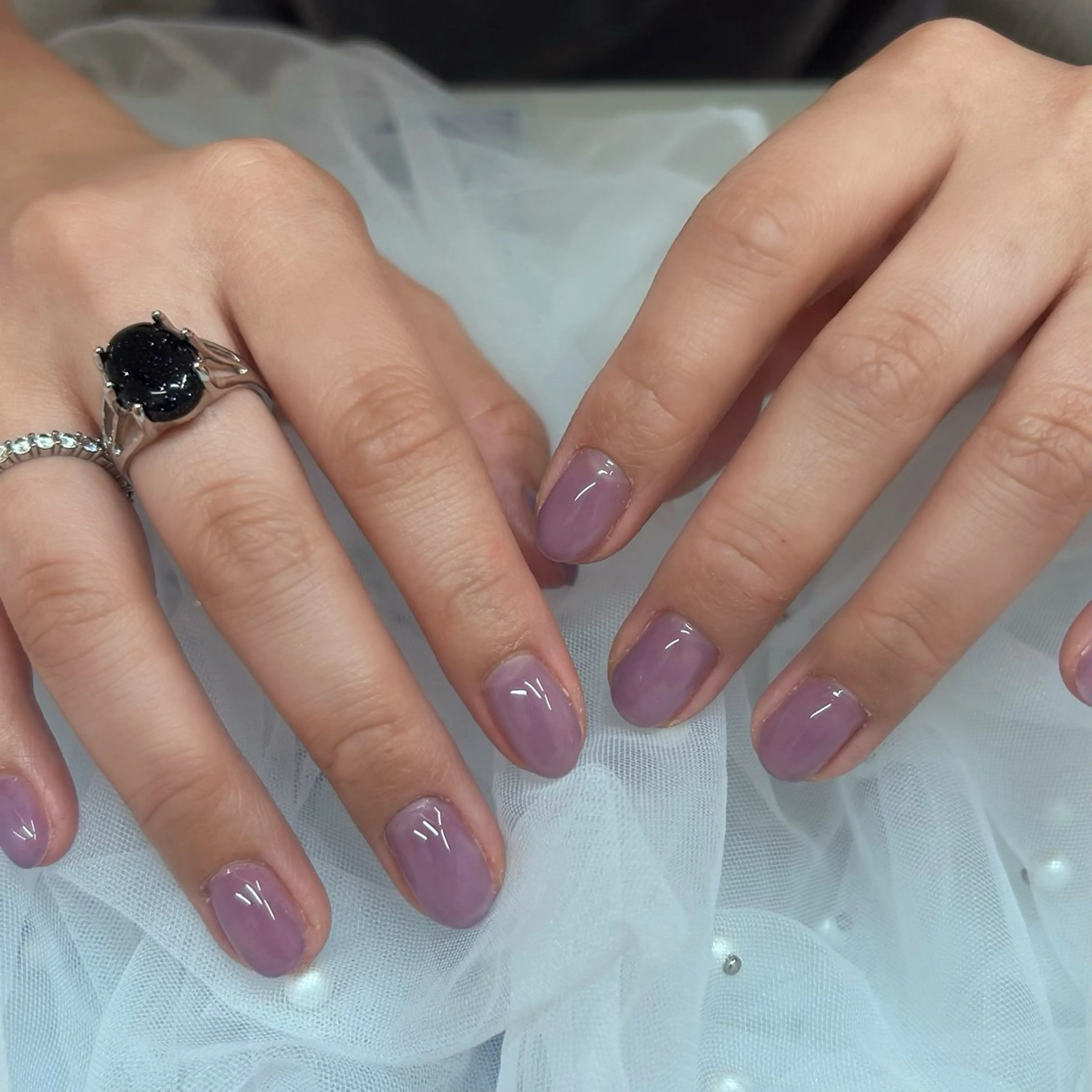 ショート ハンドネイル SHILON NAIL （非対面ネイルサロン）所属・SHILON 非対面ネイルサロンのネイルデザイン