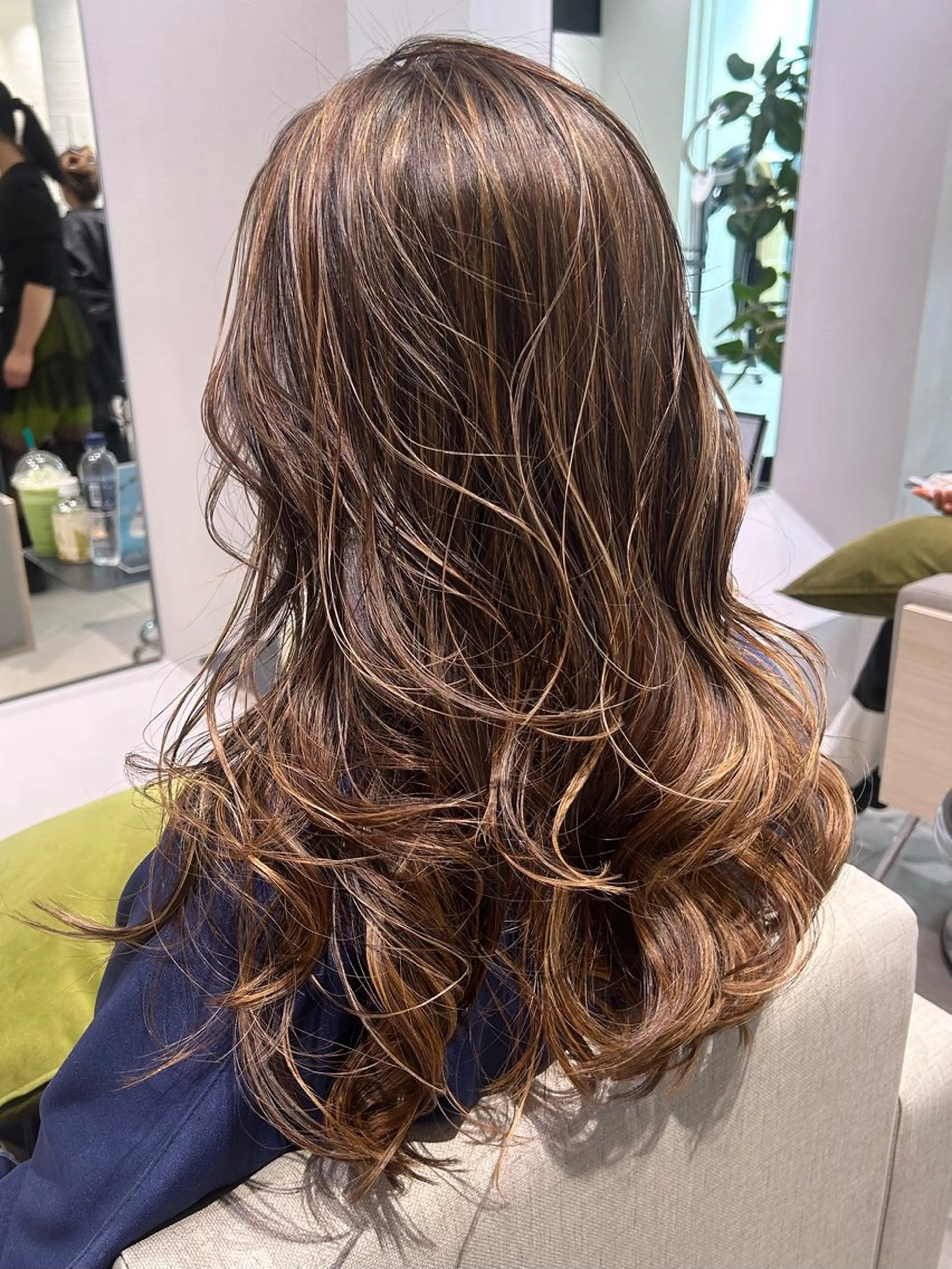 ロング ヘアカラー 艶カラーリスト 🌈銀座🌈牛込萌香のヘアスタイル