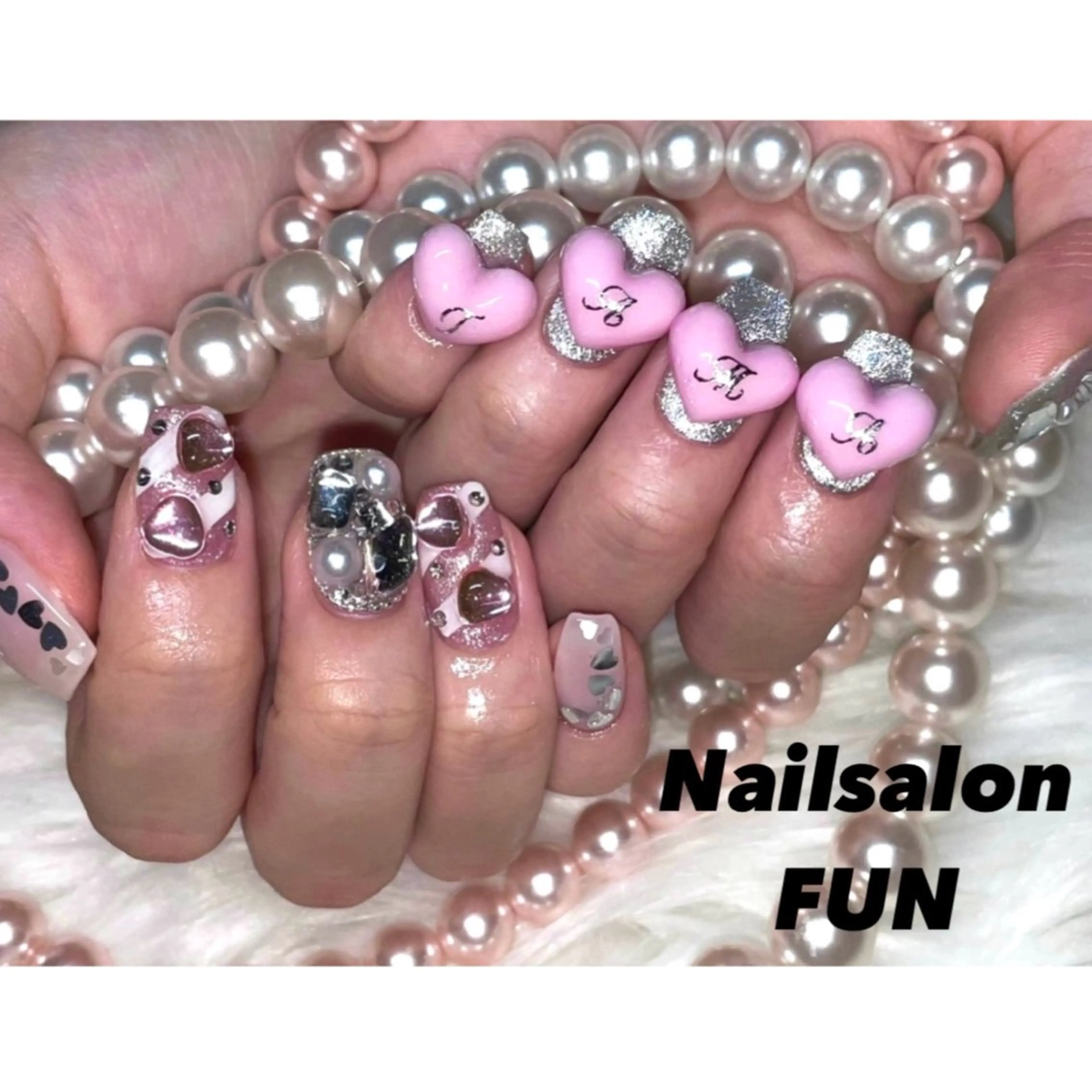 ネイル アートネイル ハンドネイル Nailsalon FUN🌈のネイルデザイン