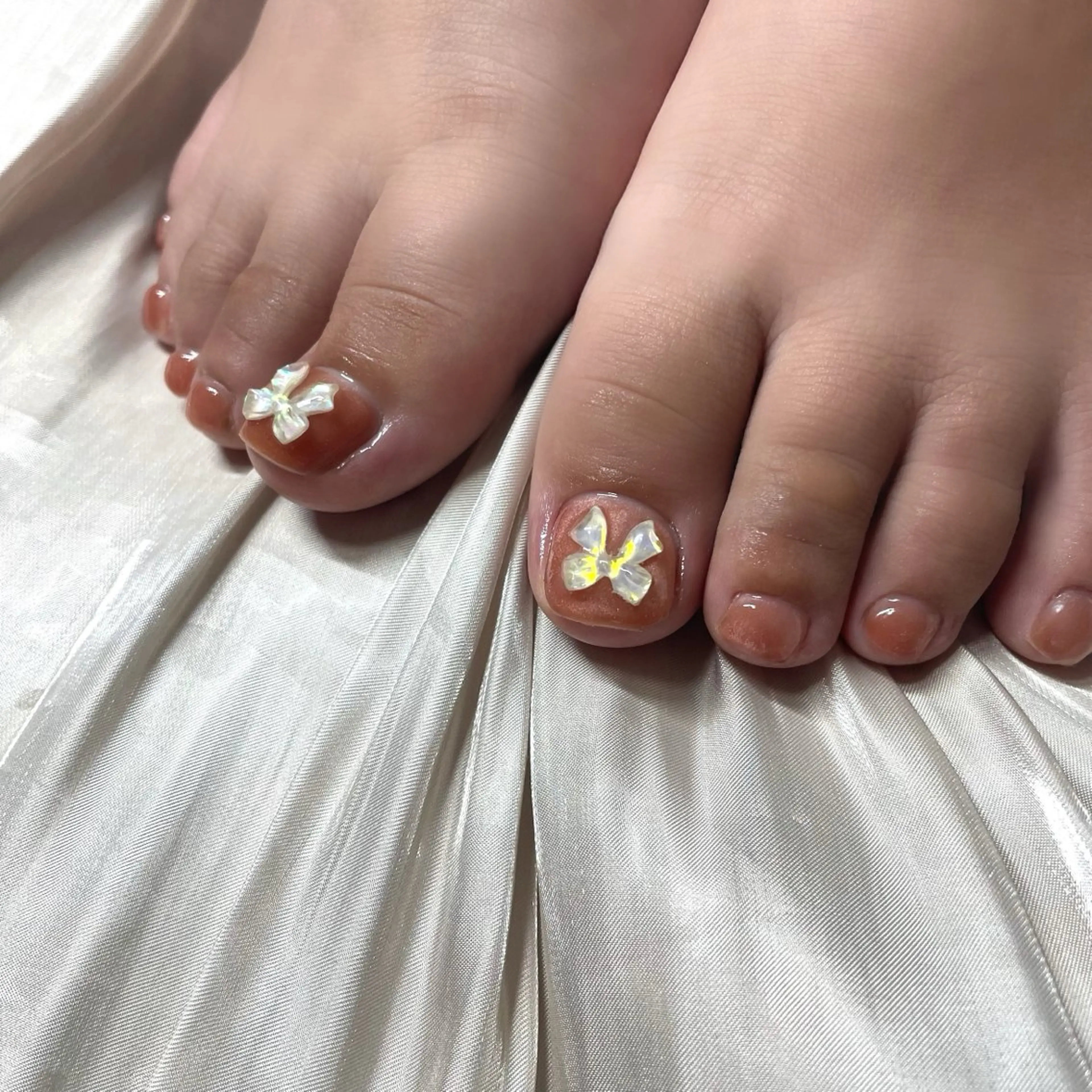 ネイル フットネイル 佐柄 あすかのネイルデザイン