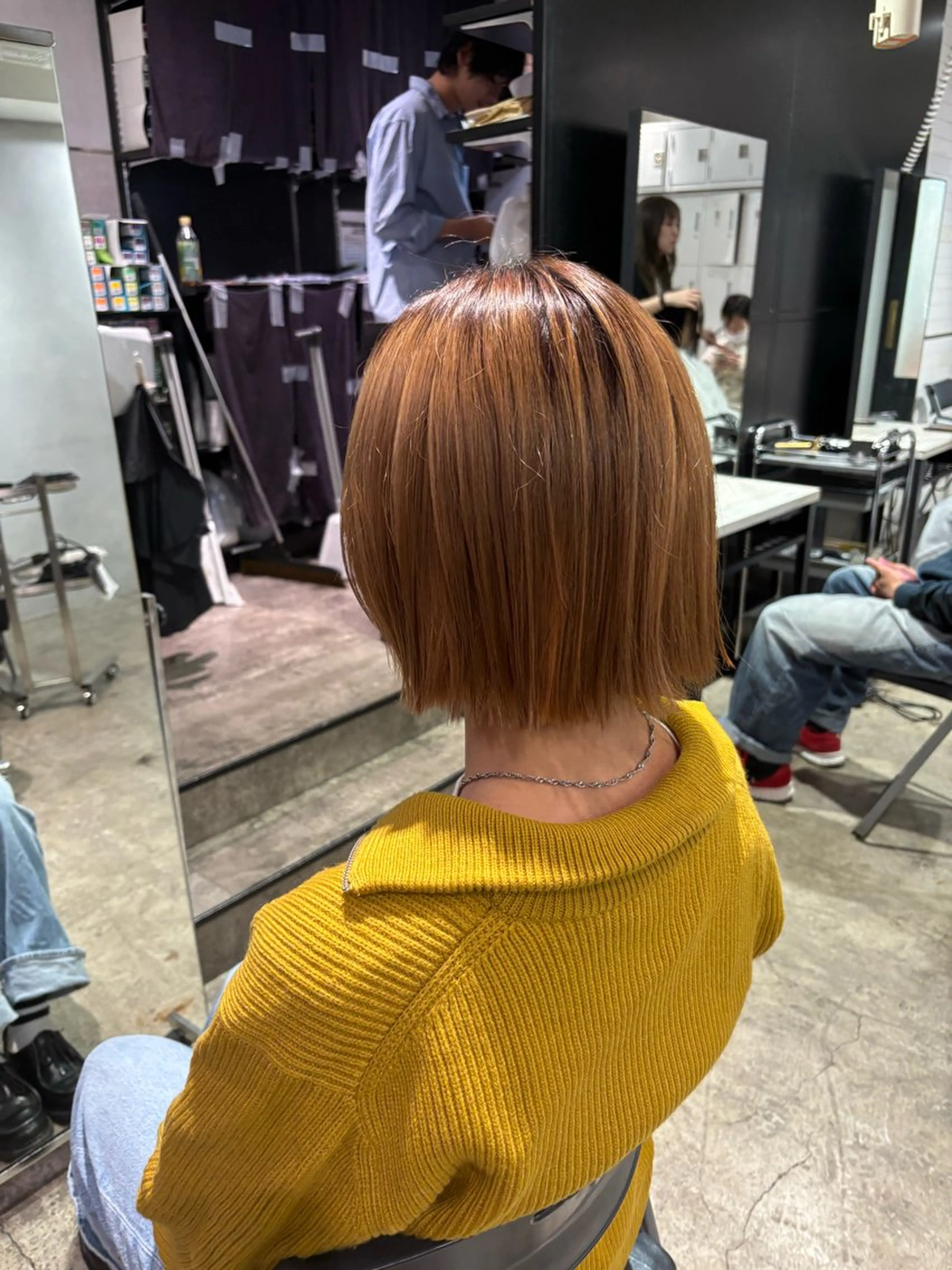 ミディアム たなかあゆ✨ALBU MACADEMY渋谷のヘアスタイル