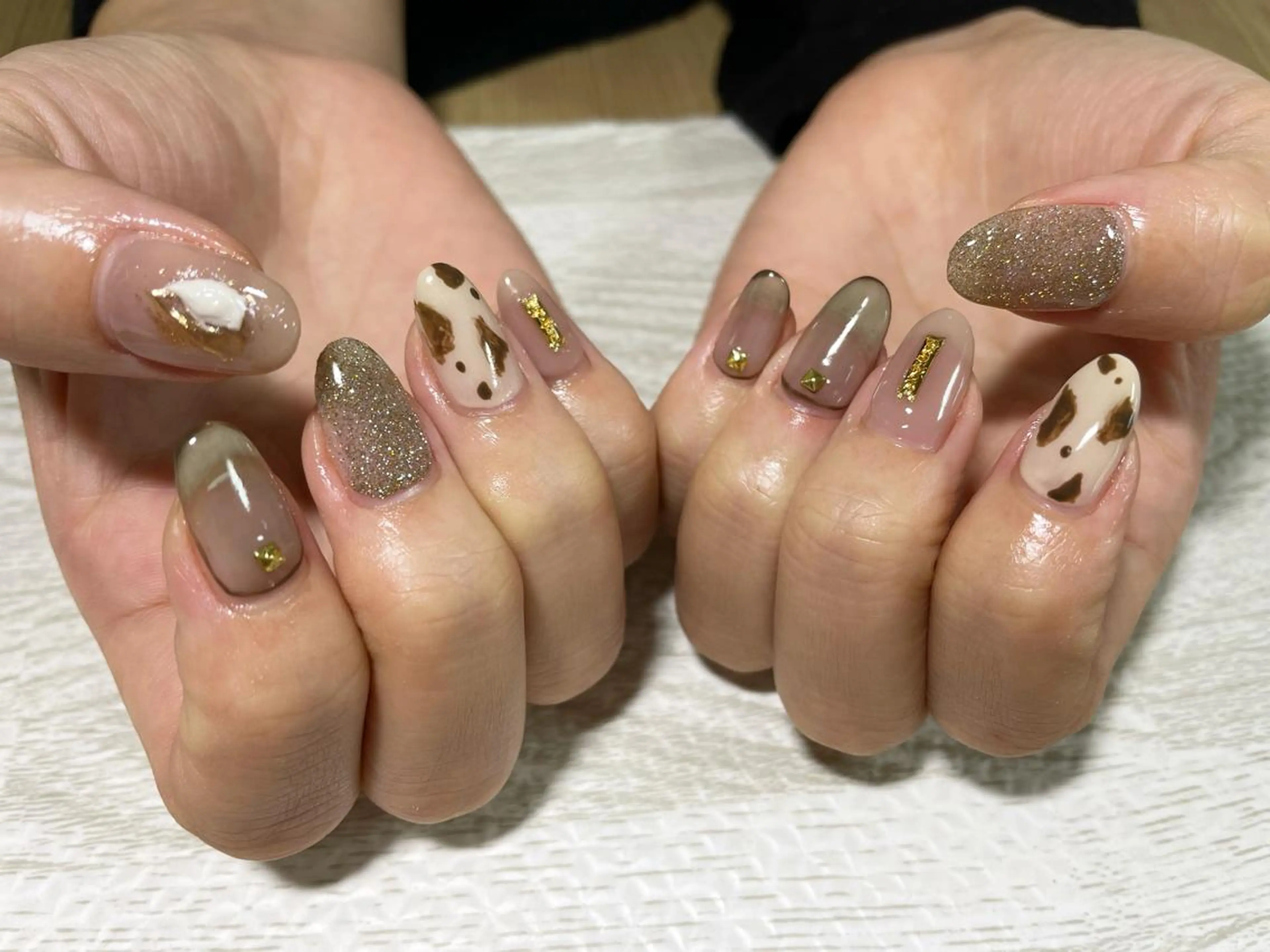 ネイル ハンドネイル Ulu  Nail 🌱MOMOKAのネイルデザイン