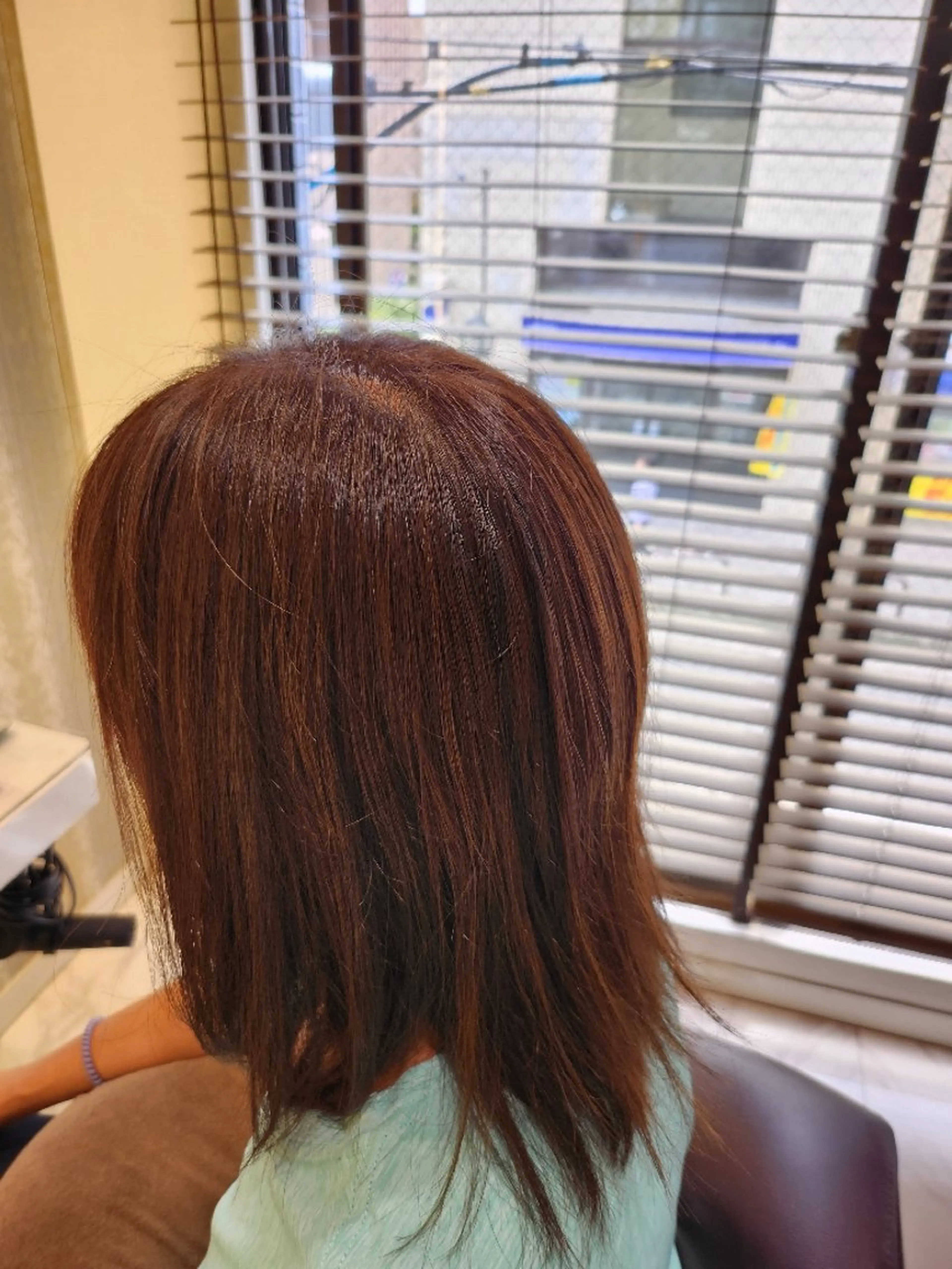 ミディアム カラー/髪質改善/ カット/にこるのヘアスタイル