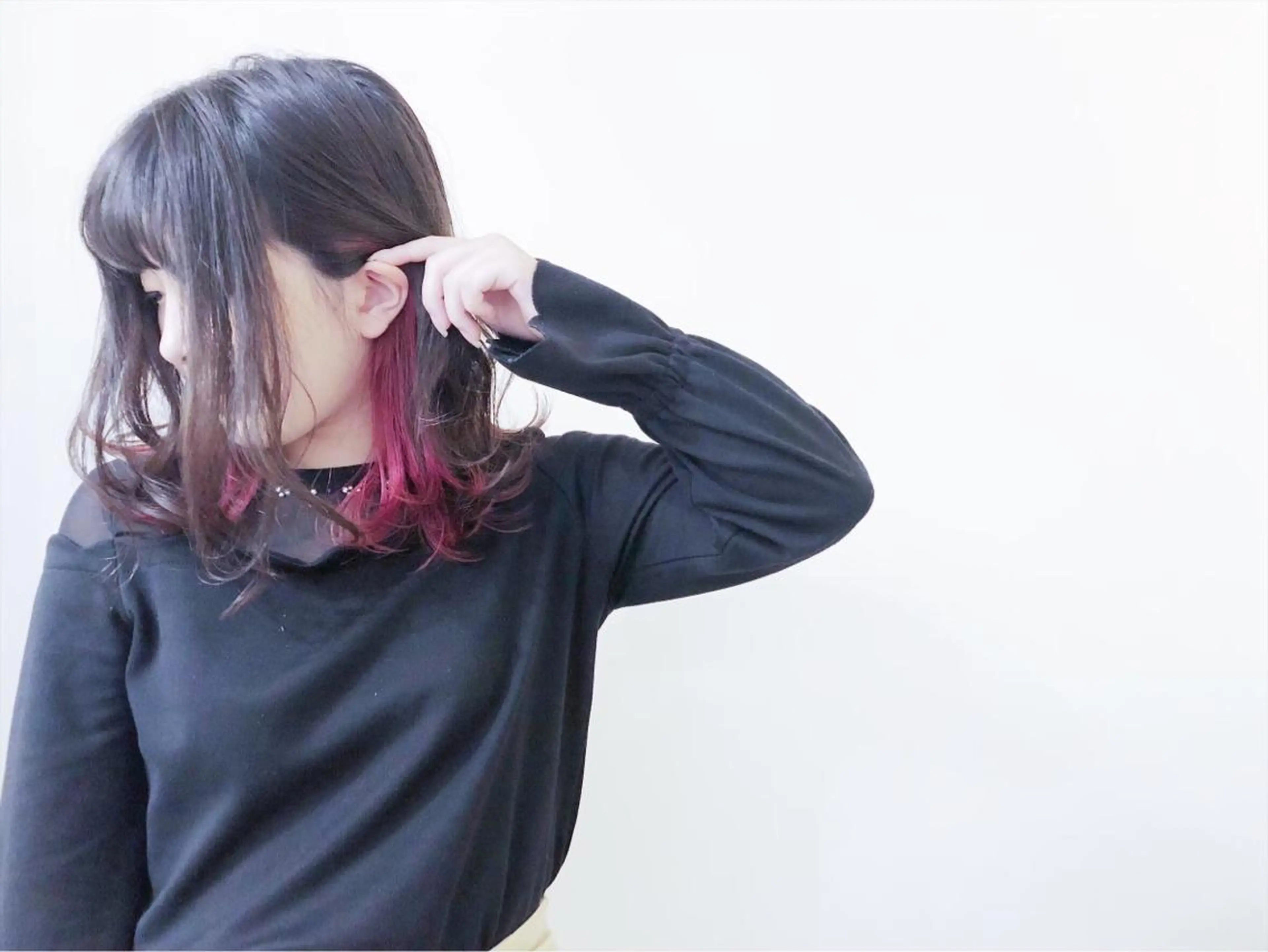 カラー ヘアカラー 長谷川 華奈子のヘアスタイル