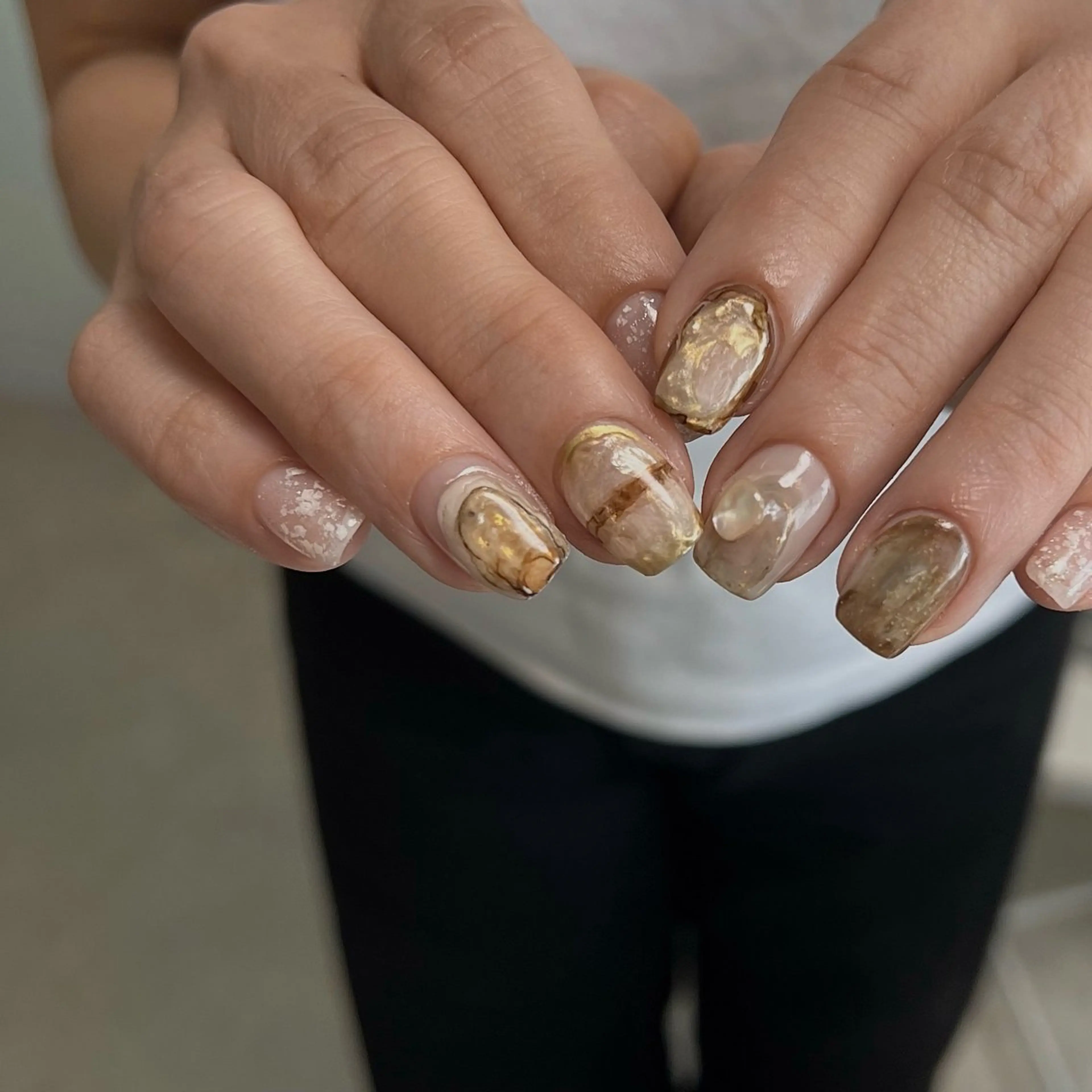 ネイル ハンドネイル ハンドケア nail salon una.のネイルデザイン