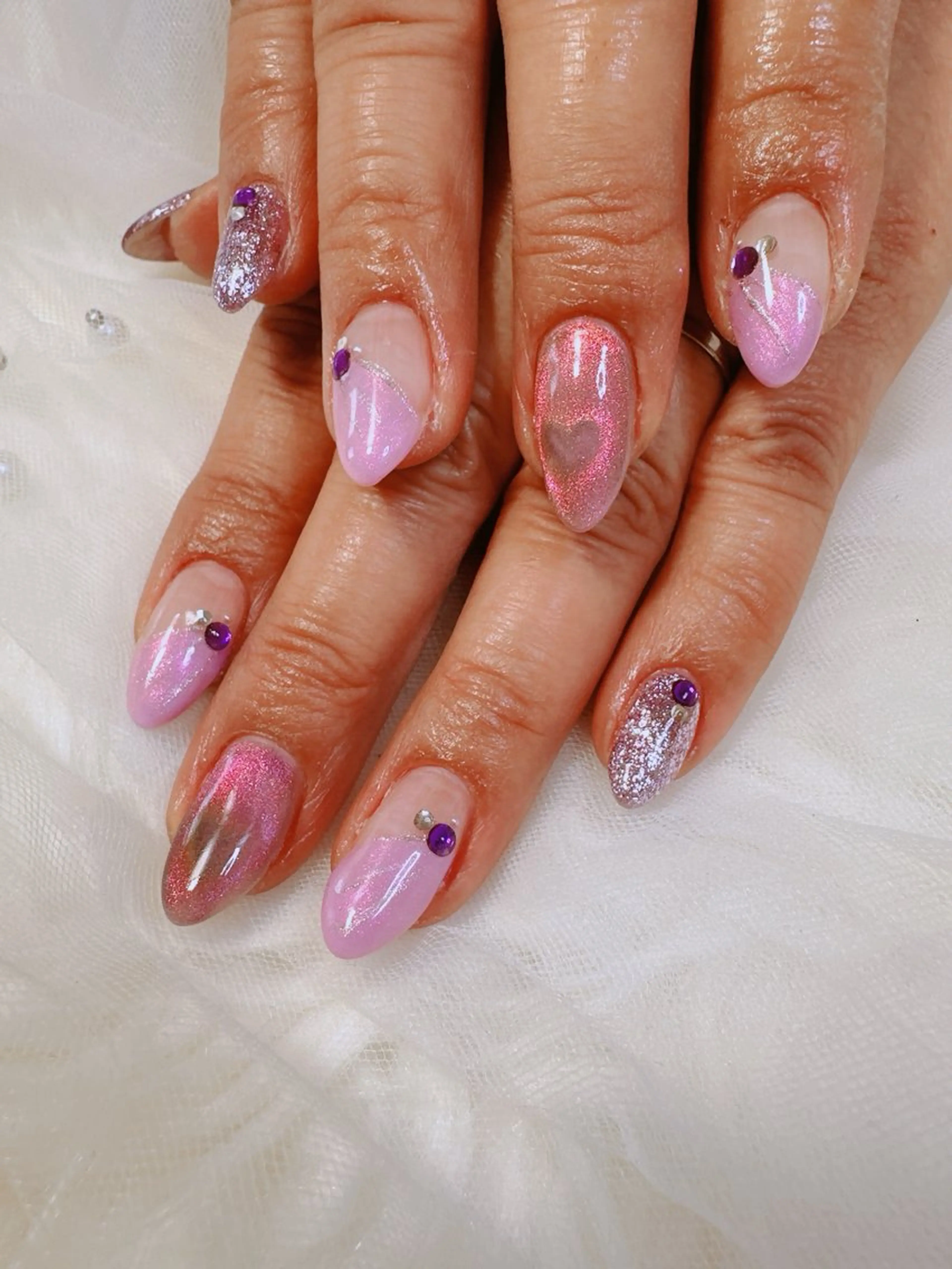 ネイル 高島 夏海のネイルデザイン