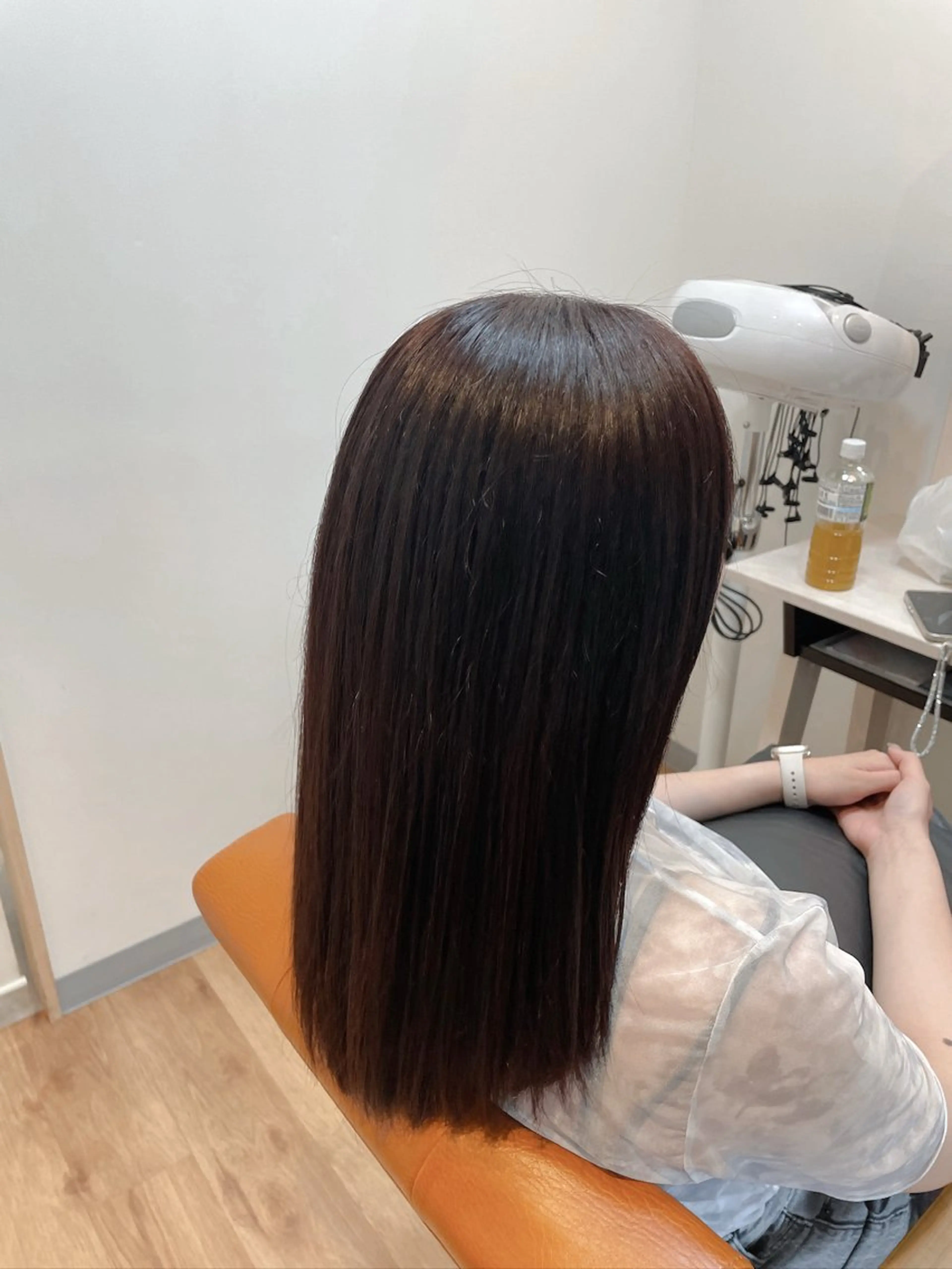 ロング モデル募集中lore 中村かれんのヘアスタイル