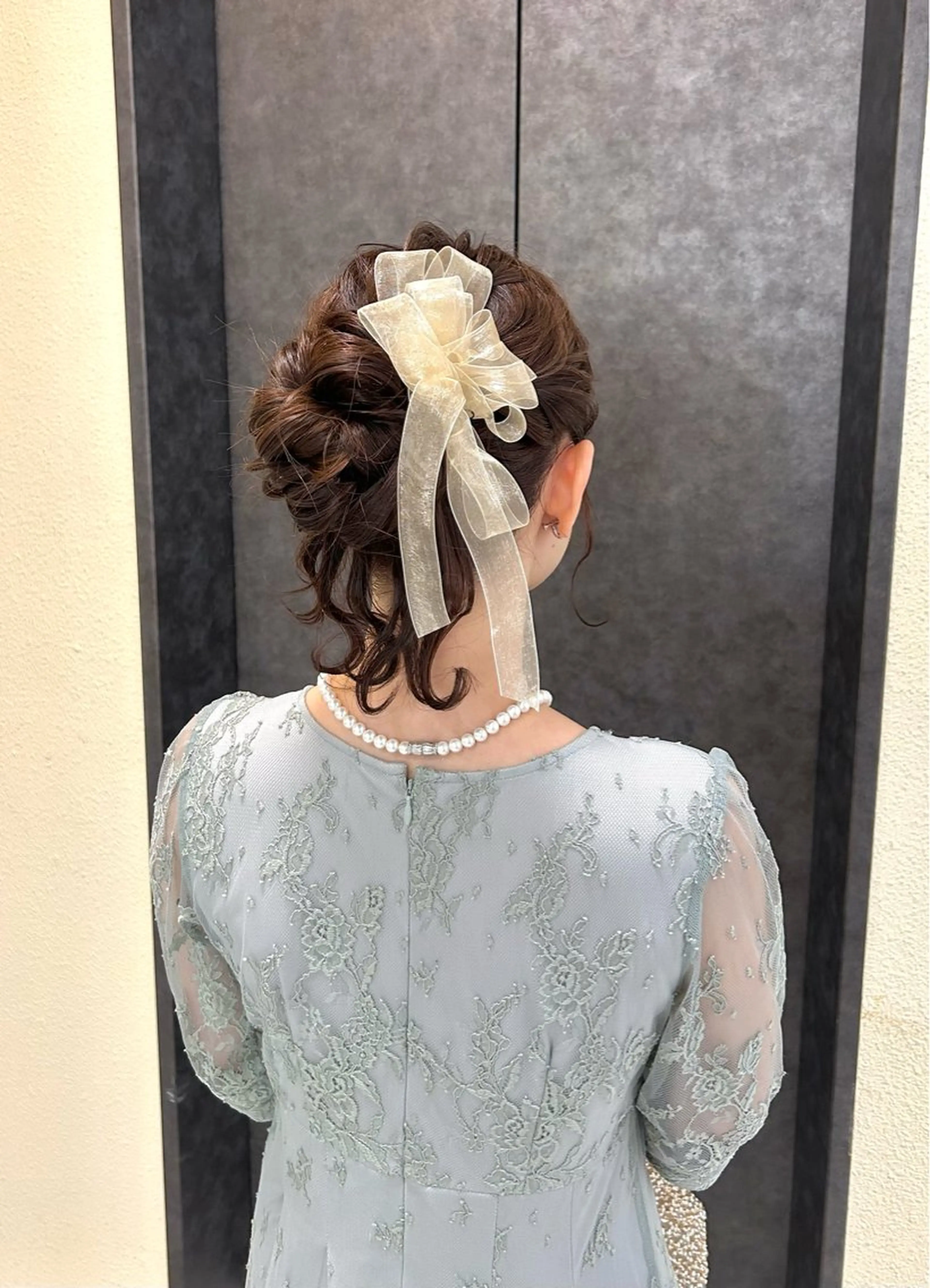 ロング ヘアセット Mila Hazukiのヘアスタイル