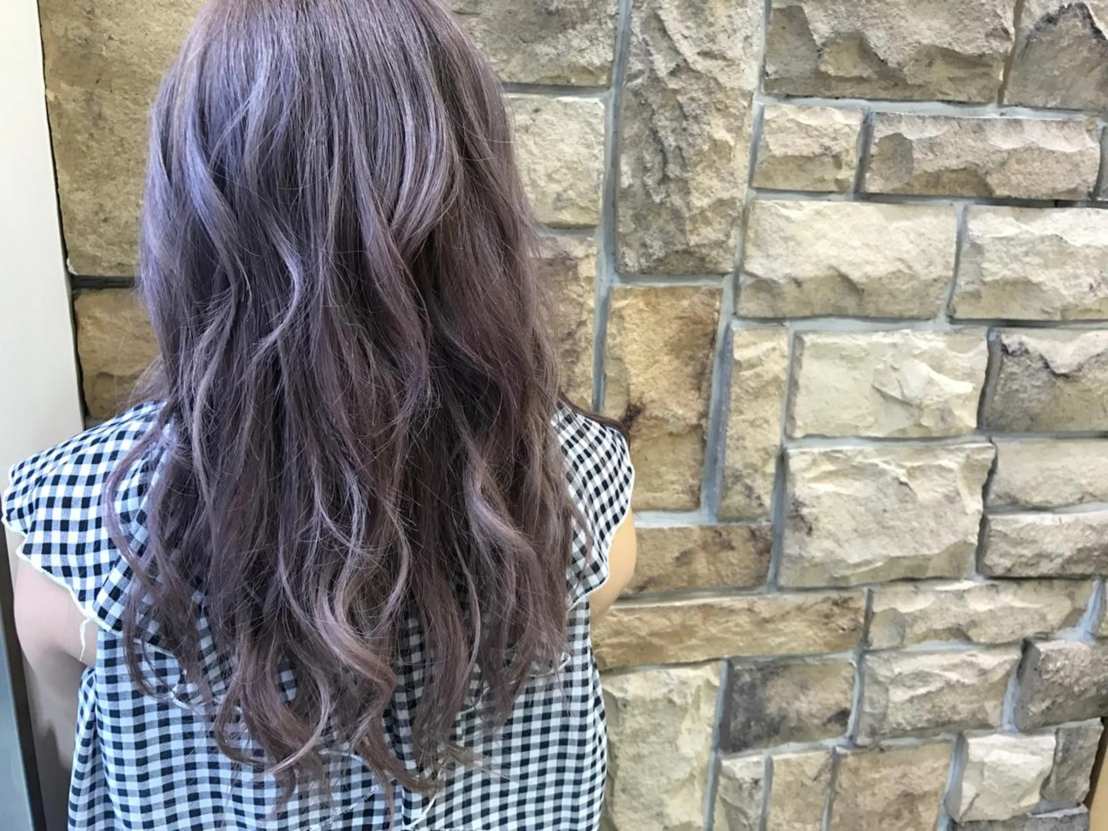 ロング カラー AMI ウルフパーマ/メンズのヘアスタイル