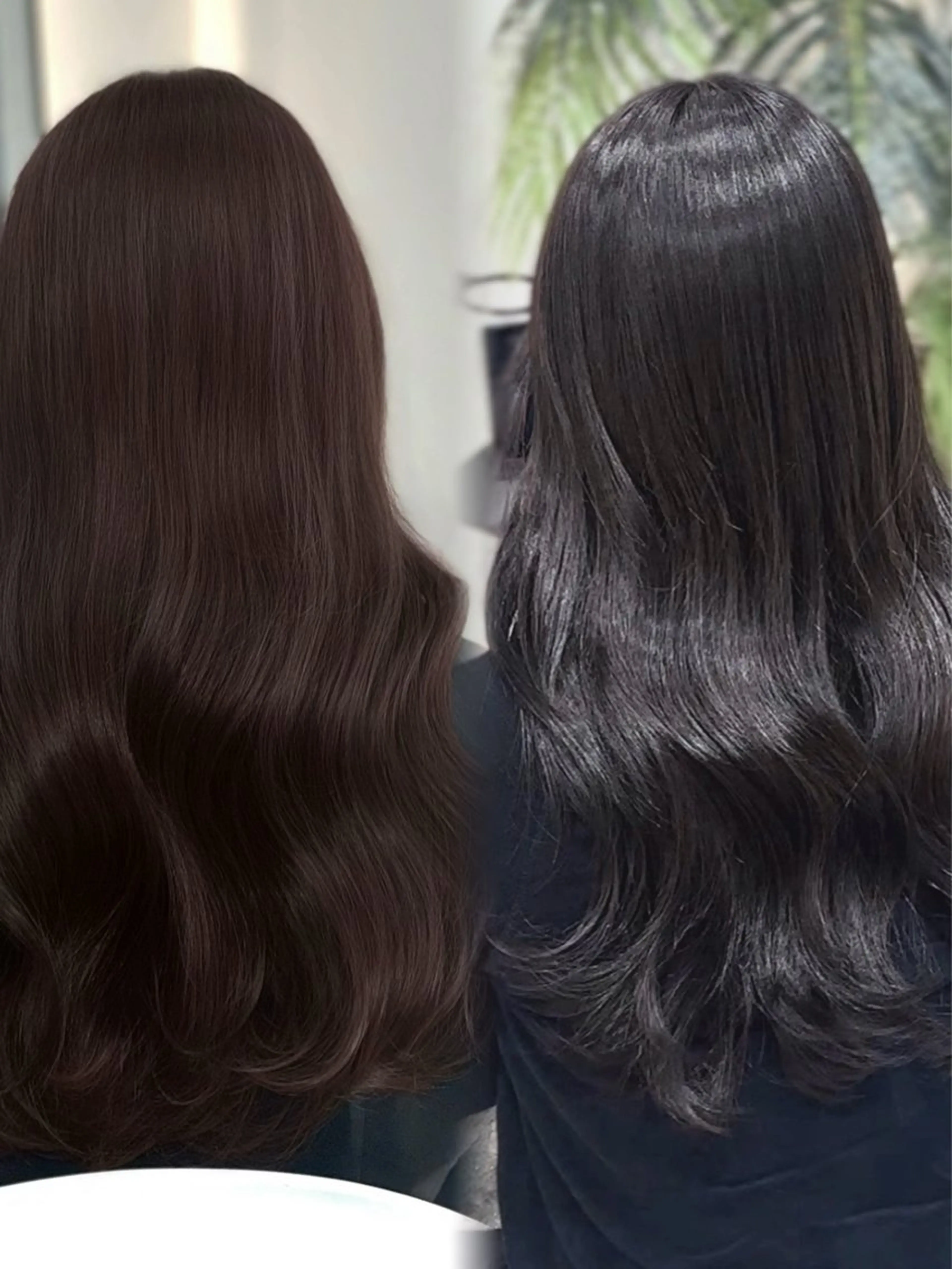 ロング 韓国ヘア/艶髪ロング グレージュ/kanaのヘアスタイル