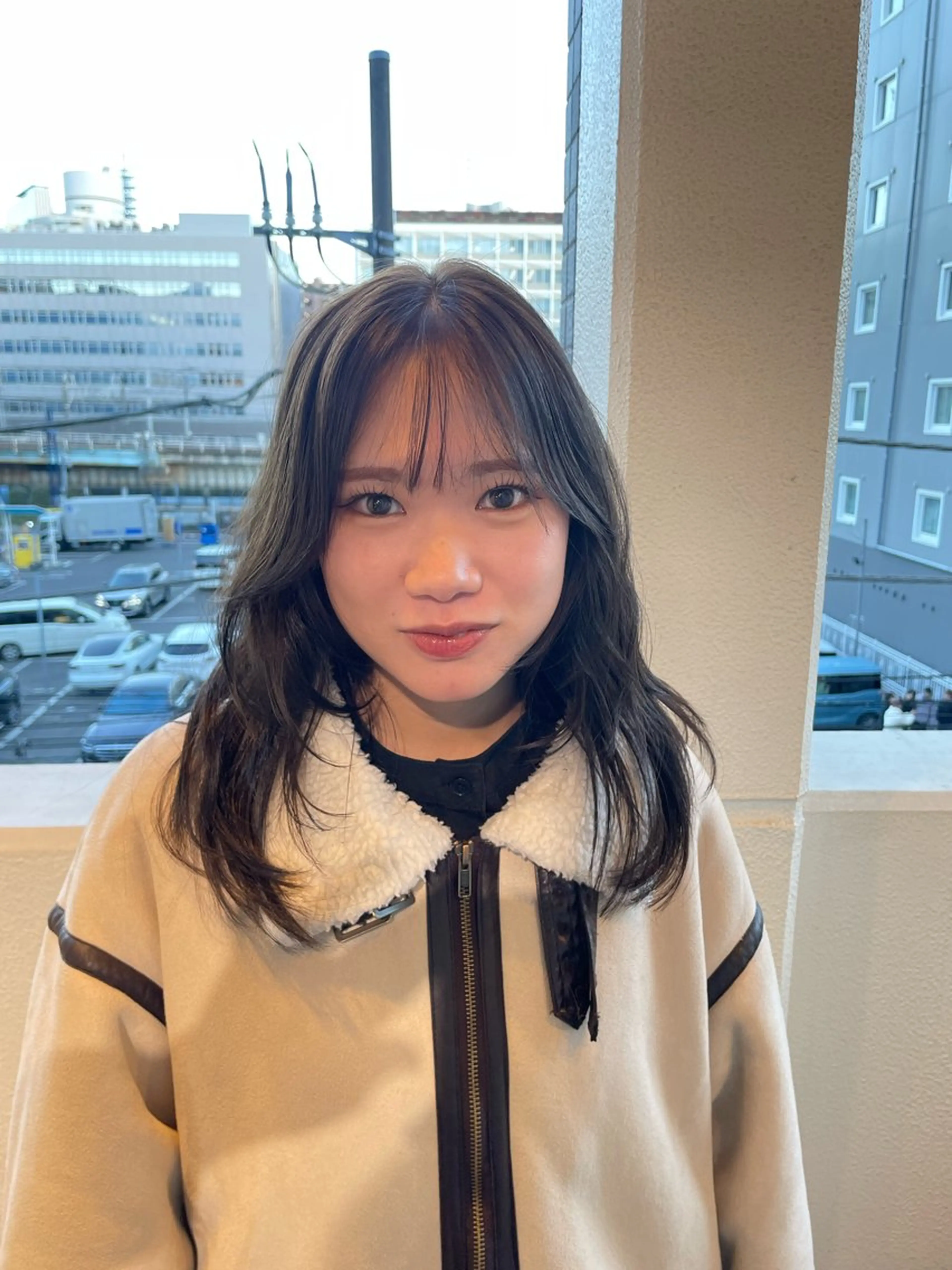 ミディアム カラー カット ヘアカラー トリートメント Toiro 横浜所属・🎀レイヤー/パーマ カラー/ai🎀のヘアスタイル