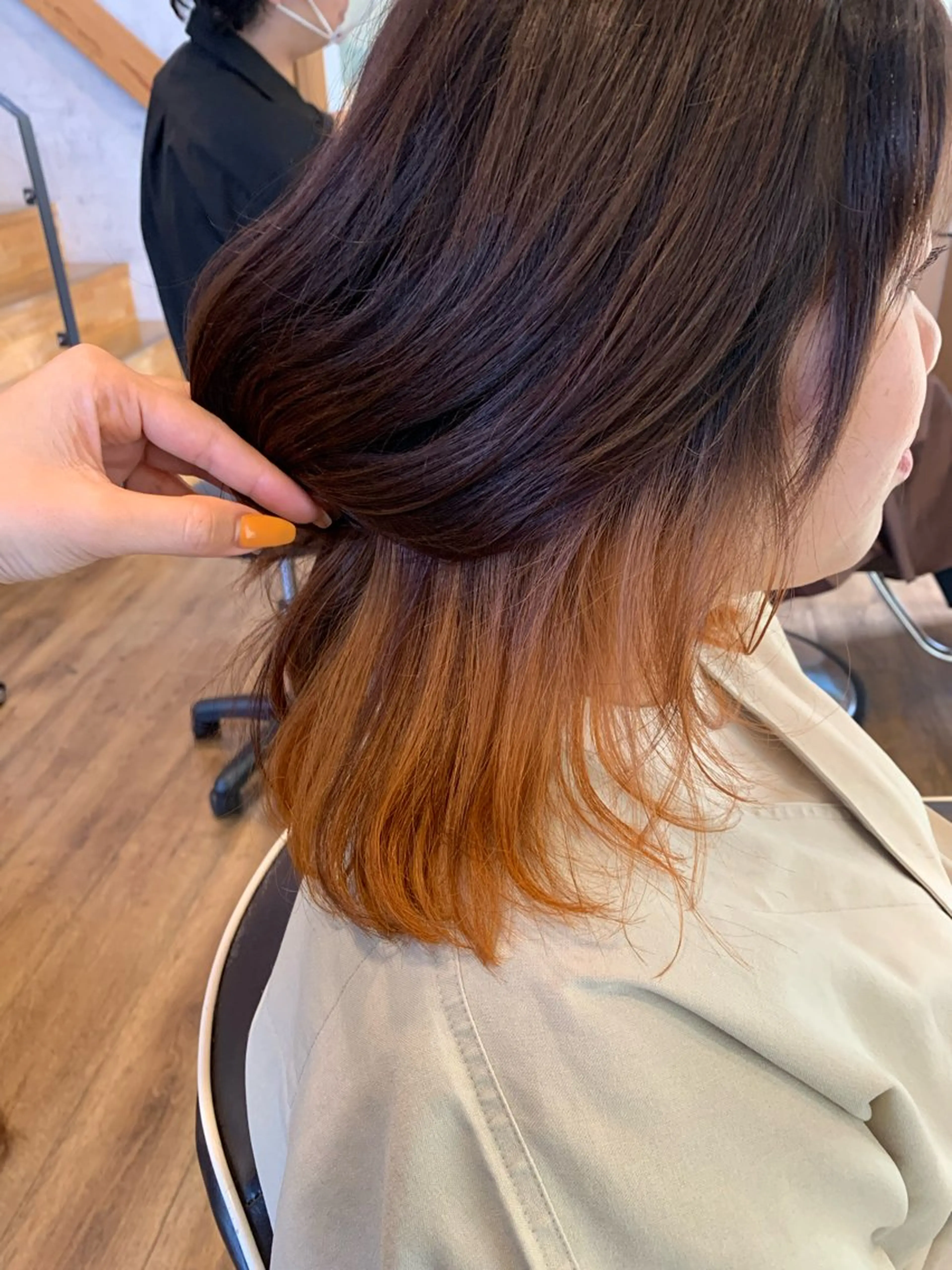 ミディアム カラー 🐸鈴木 綾乃🐸のヘアスタイル