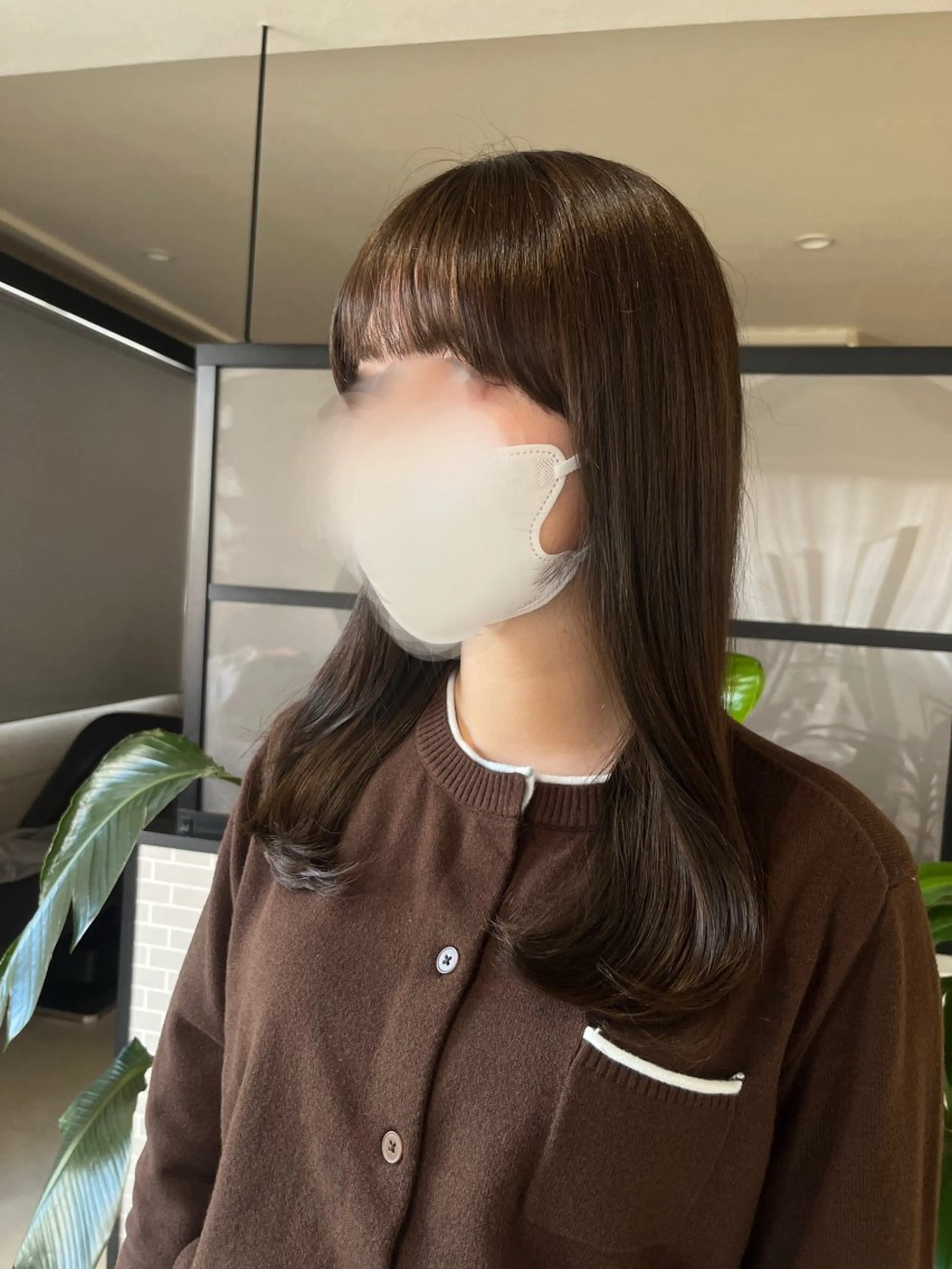 ミディアム ヘアカラー annuy aoiのヘアスタイル