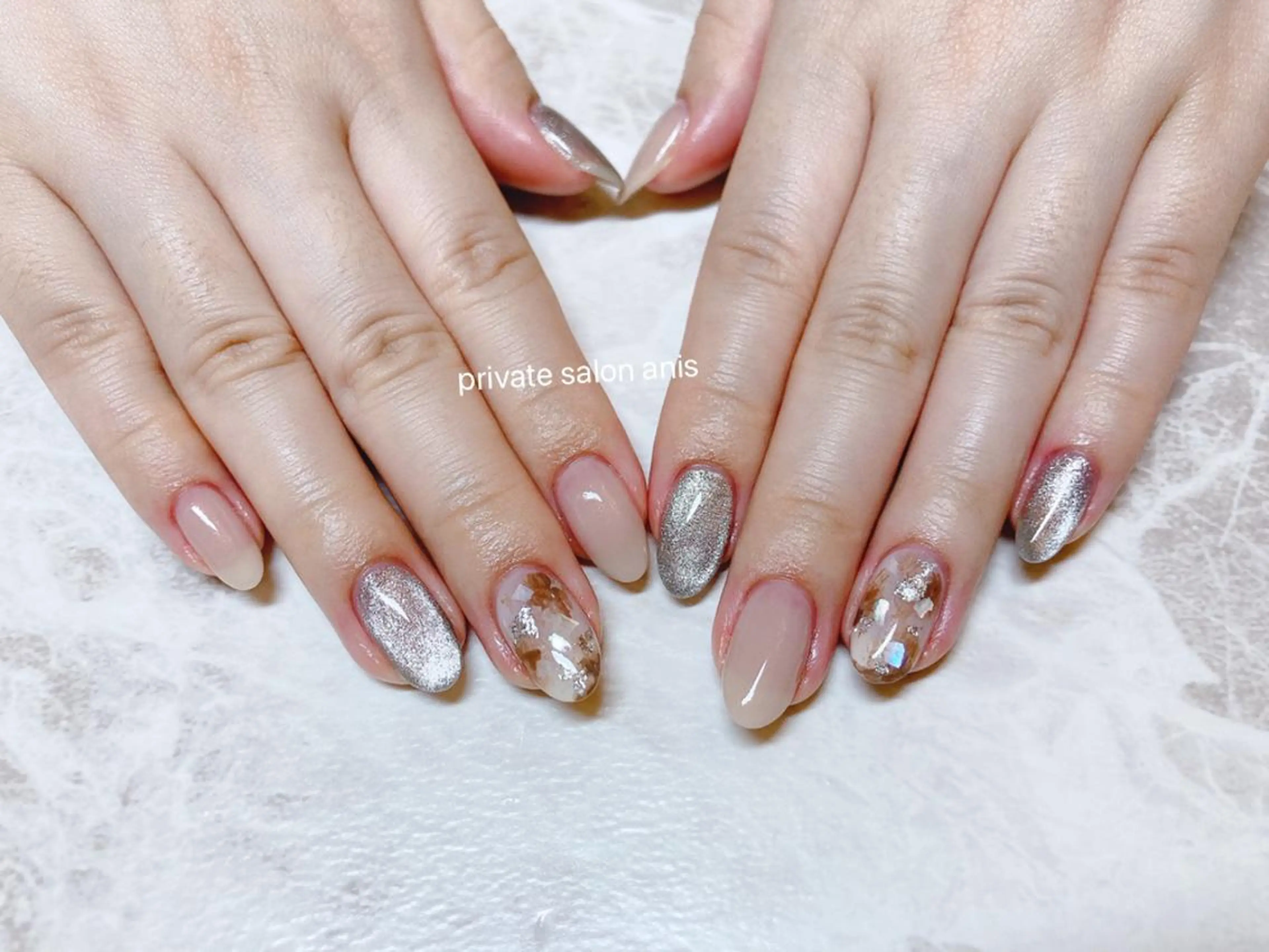 【オフ込み】ハンドジェルネイル💅💕の写真