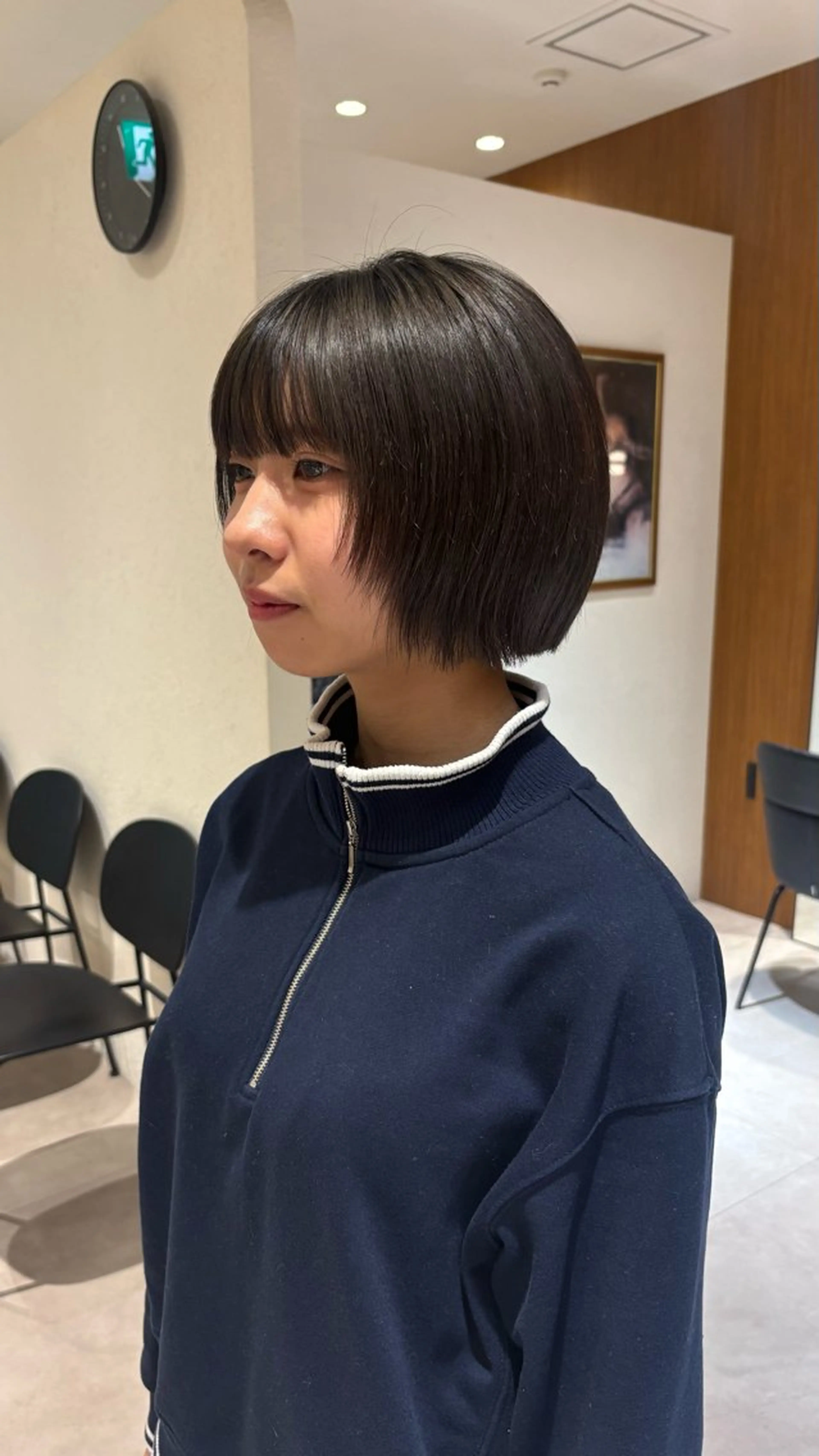 ショート 《無料カットモデル / perm》ナミのヘアスタイル