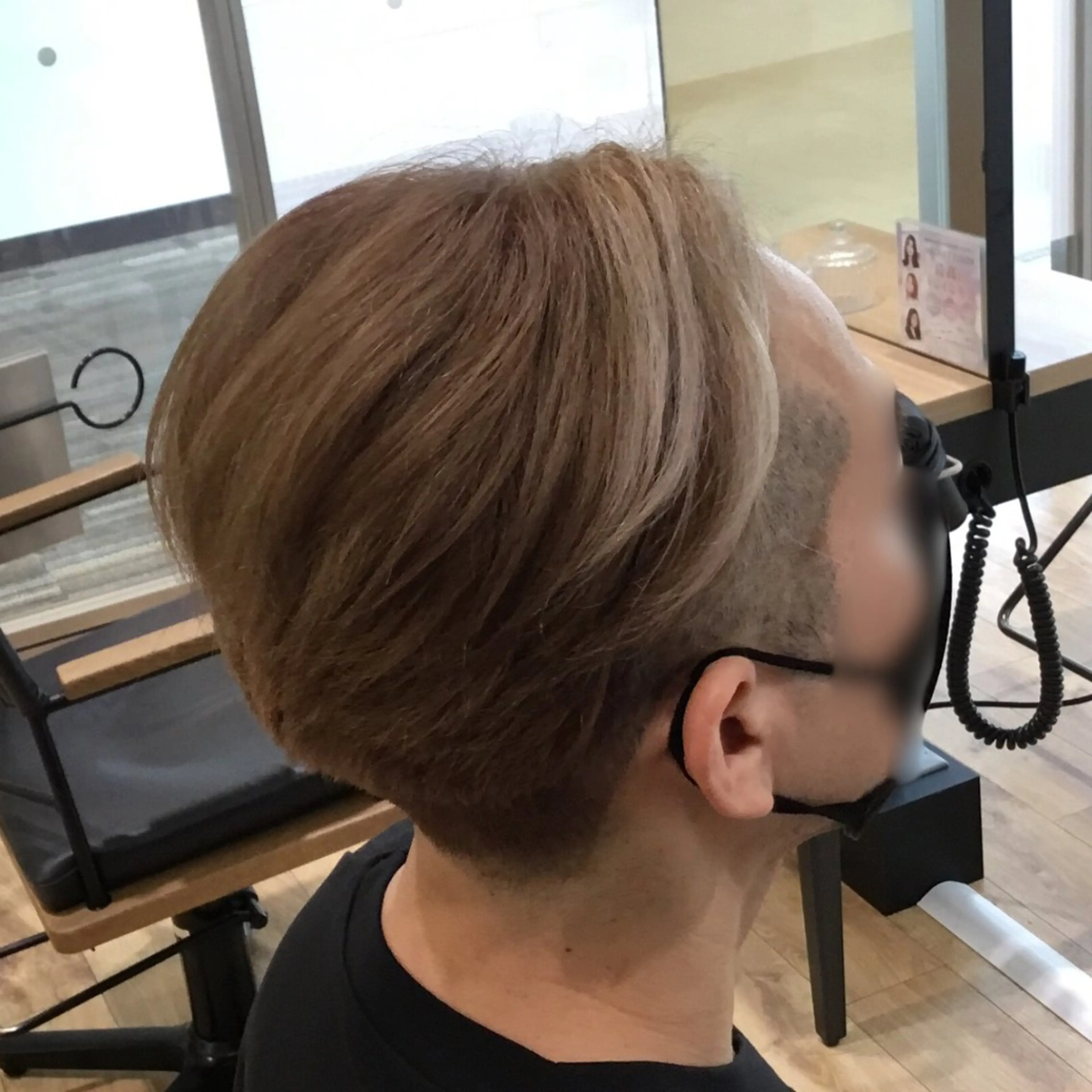 ショート カラー メンズ 滝口 瑞季のヘアスタイル