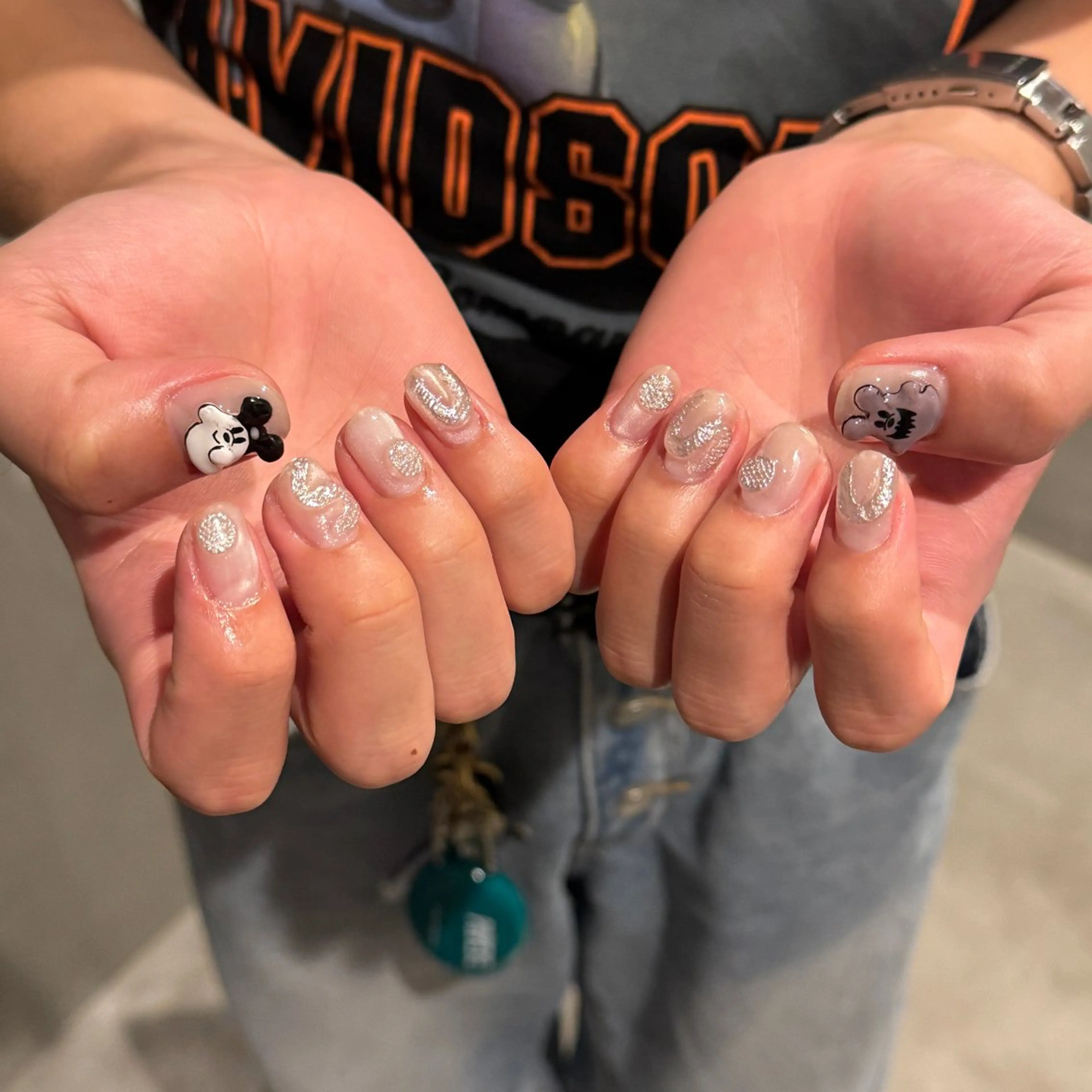 ネイル ハロウィン ハンドネイル 𝐫𝐚𝐢 𝐧𝐚𝐢𝐥の眉毛・アイブロウイメージ