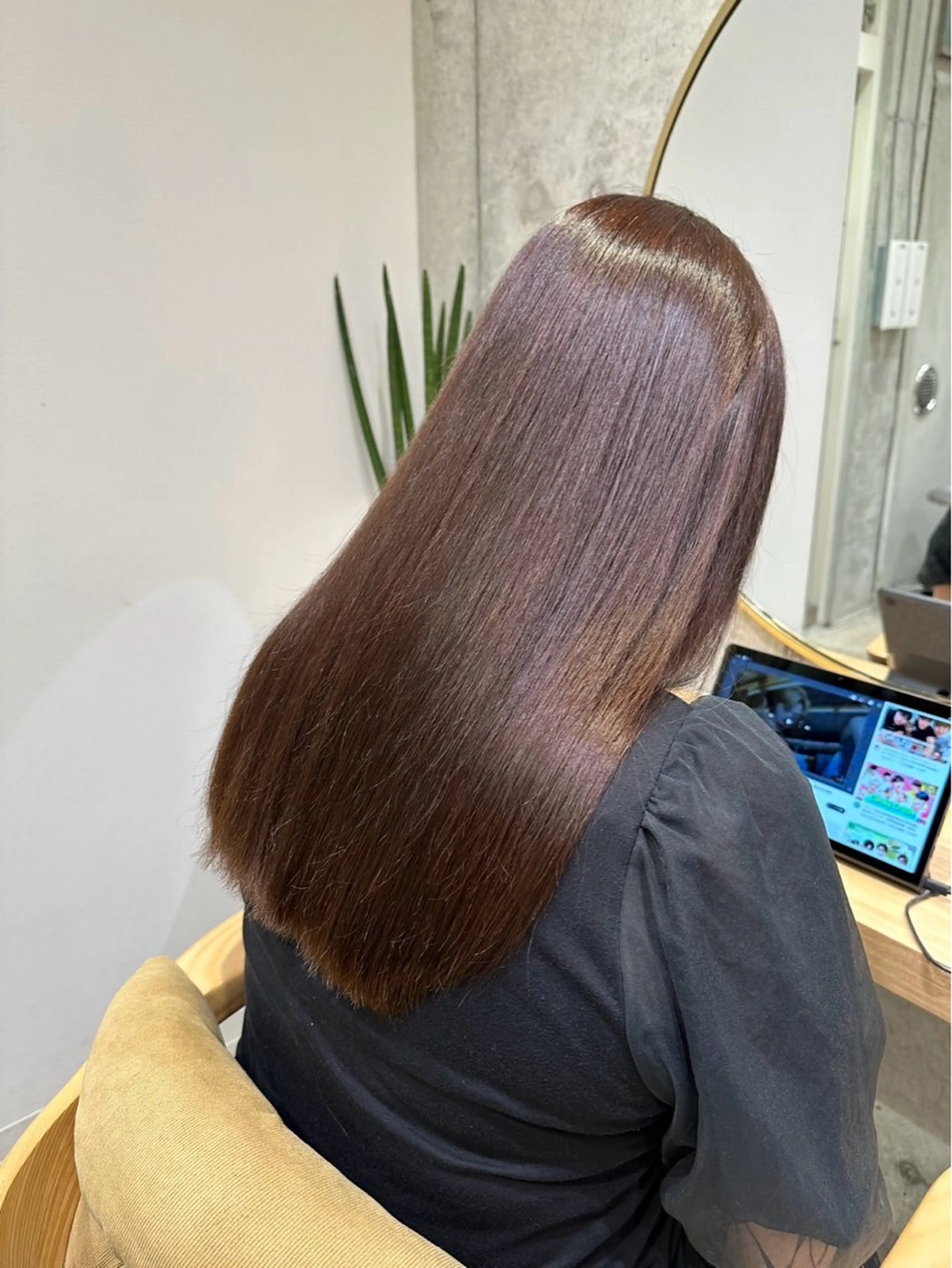 ロング カラー 透明感カラー🫧植松 真菜のヘアスタイル