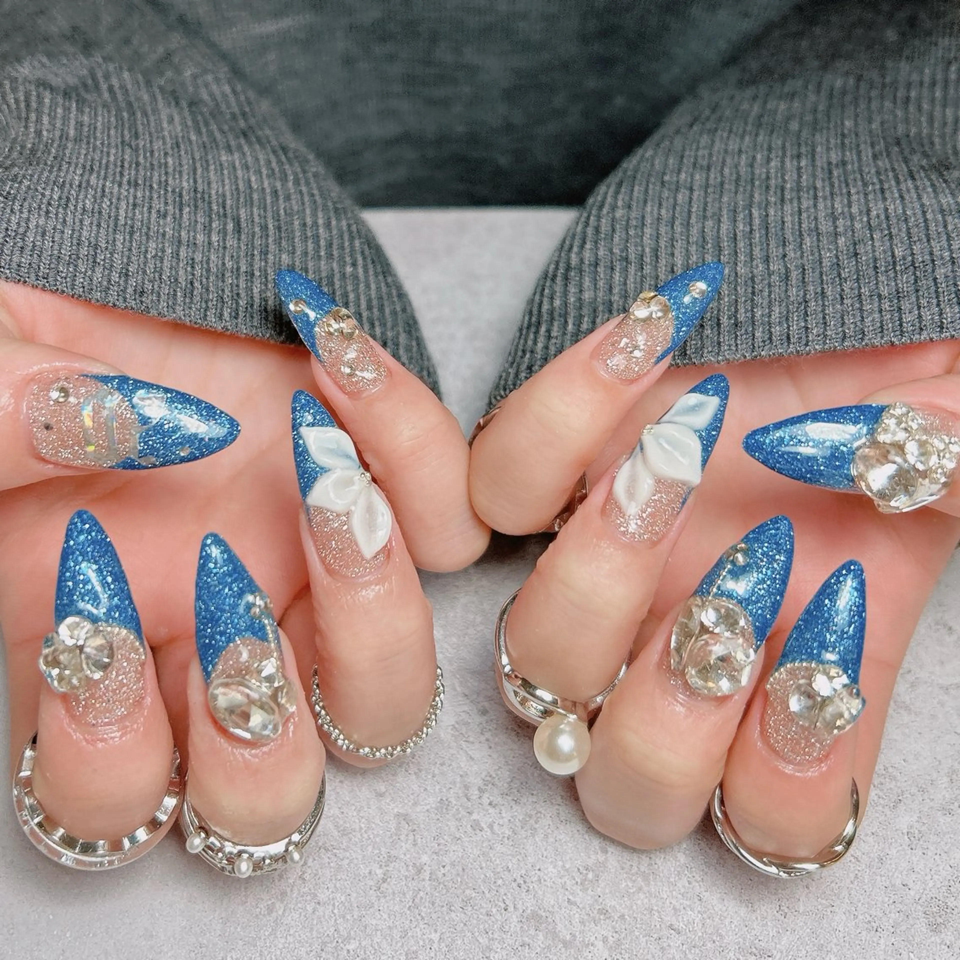 ネイル フラッシュネイル ハンドネイル junna 金山.東別院.上前津のネイルデザイン