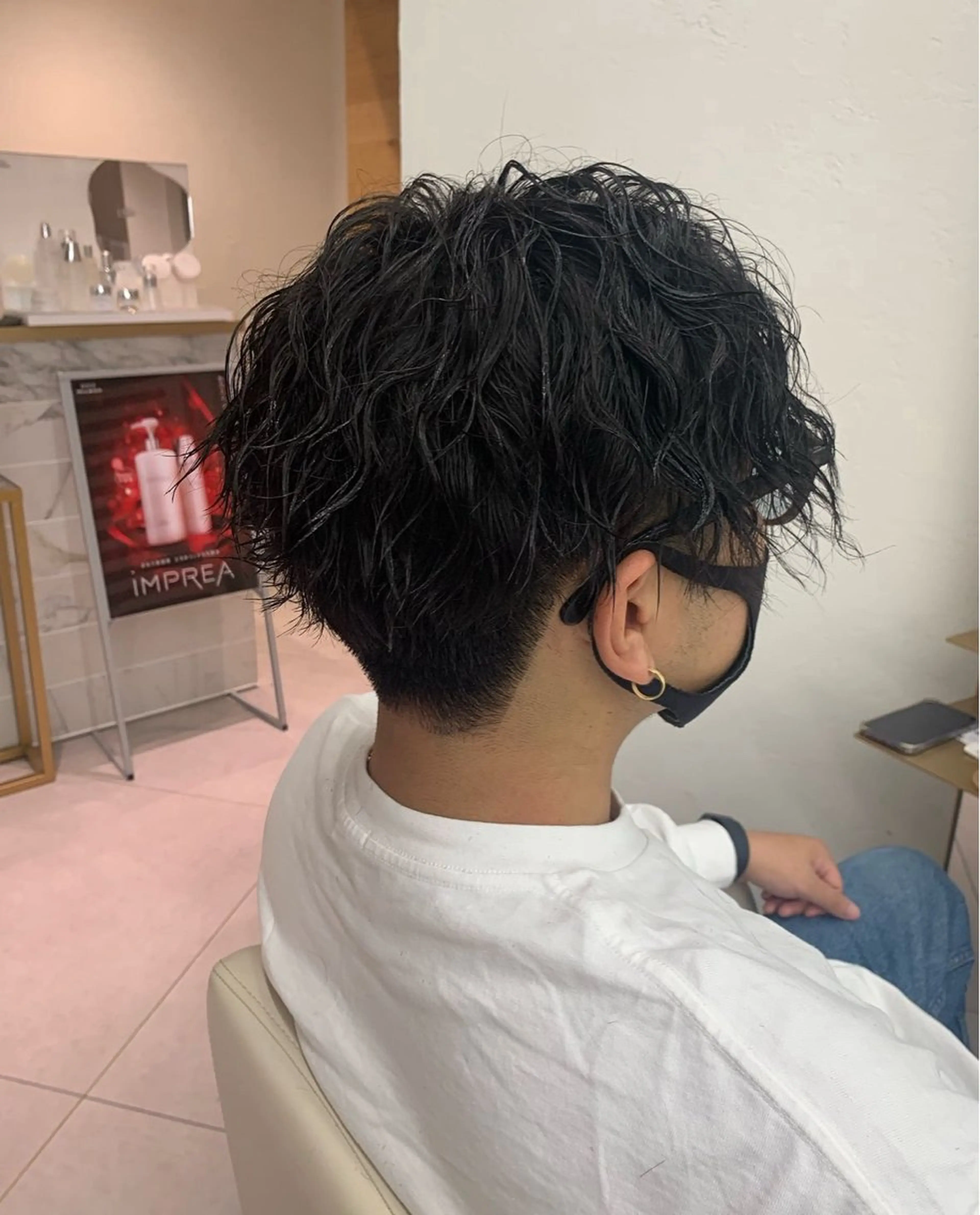 パーマ ORO 池田店 松永歩莉のヘアスタイル