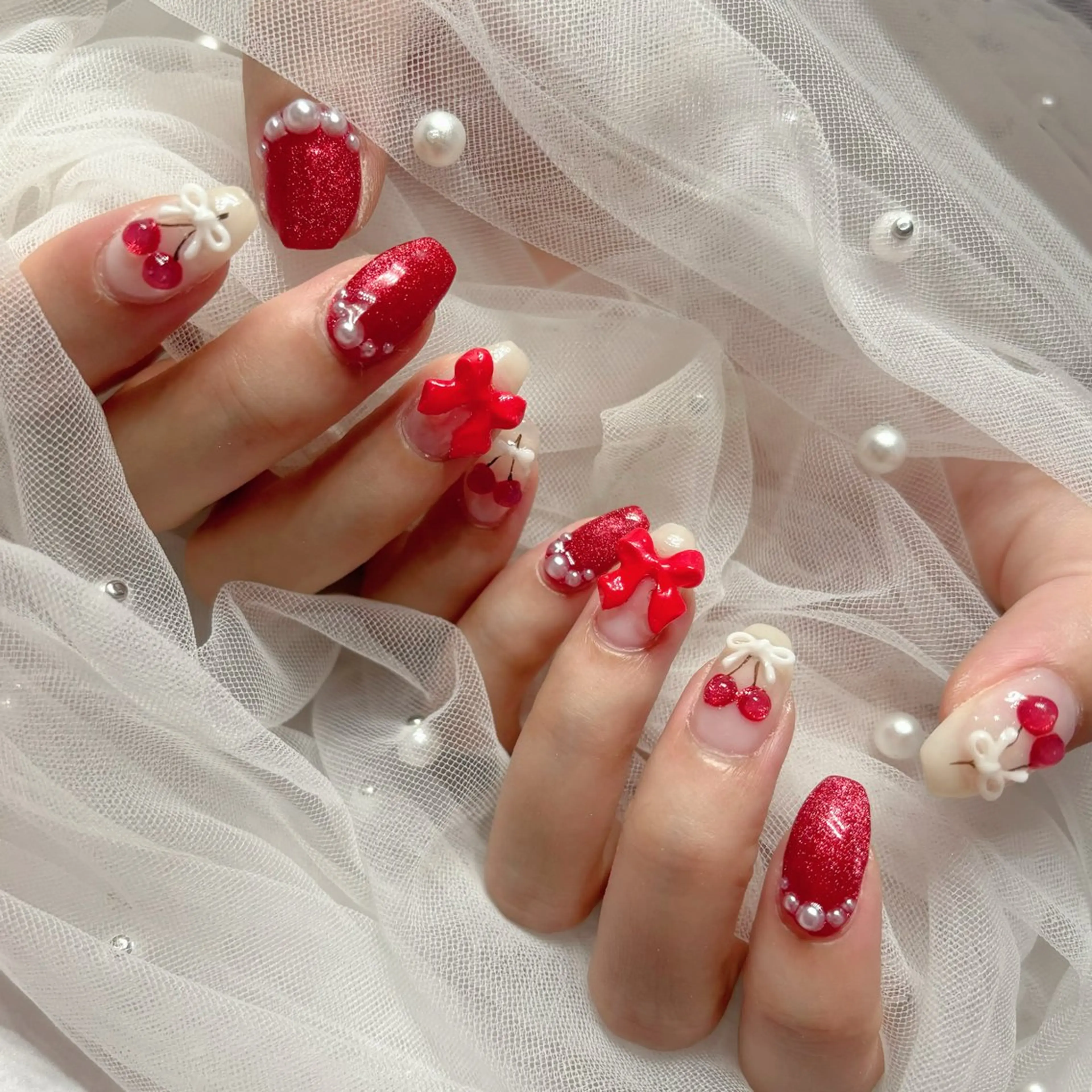 ネイル ハンドネイル あ きのネイルデザイン