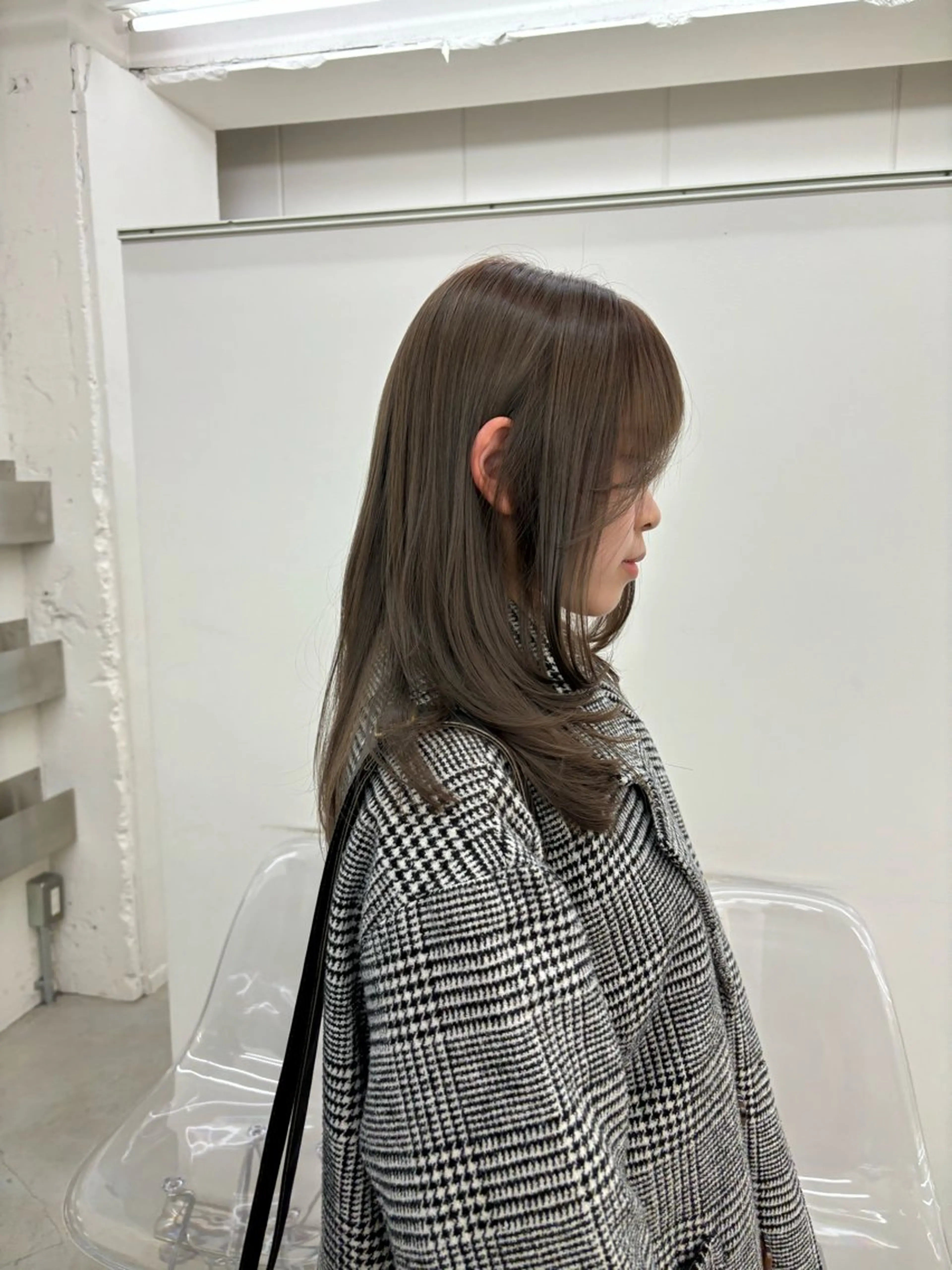 ミディアム ❣️圧倒的透明感ヘア ❣️yukinaのヘアスタイル