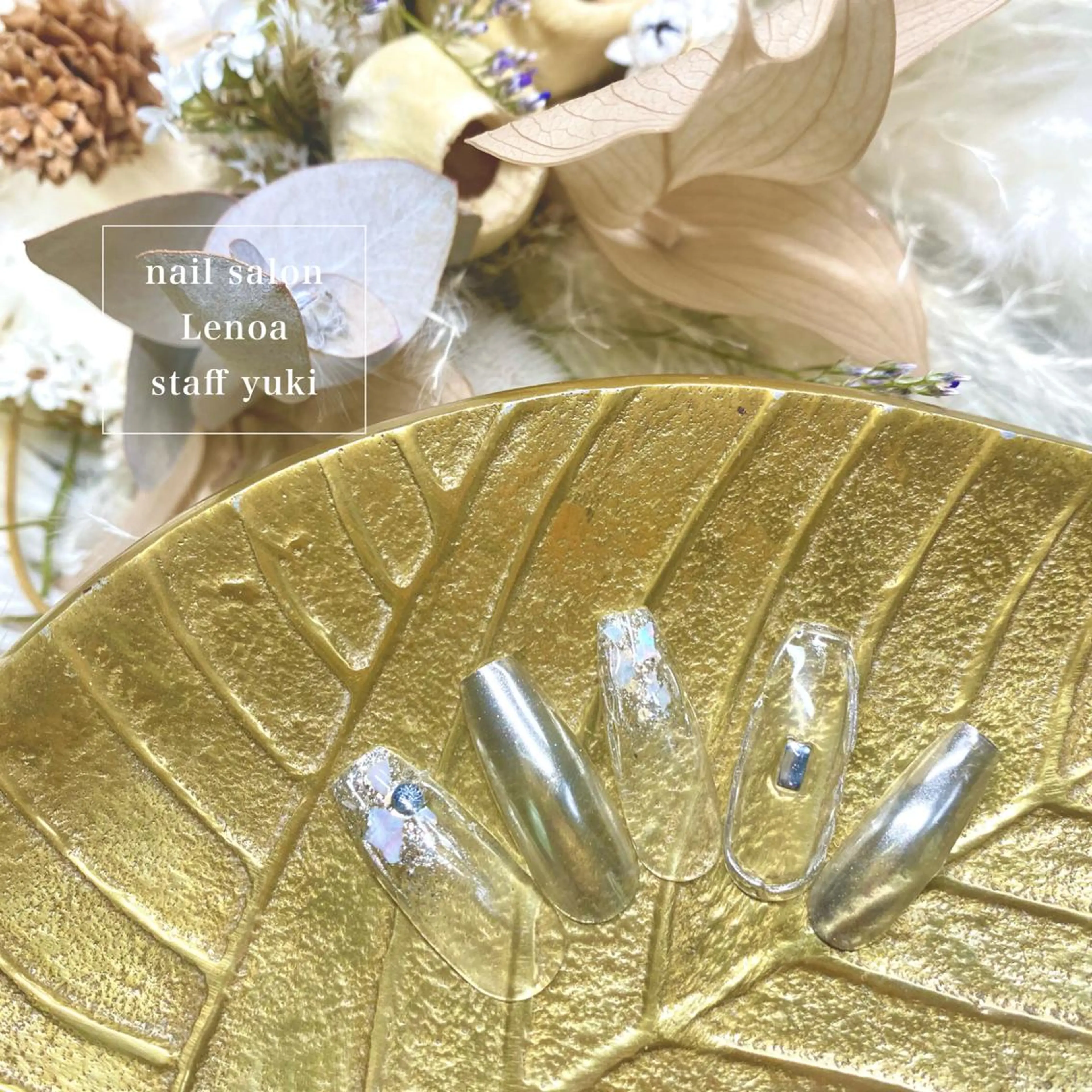 ネイル ハンドネイル Lenoa Yukiのネイルデザイン