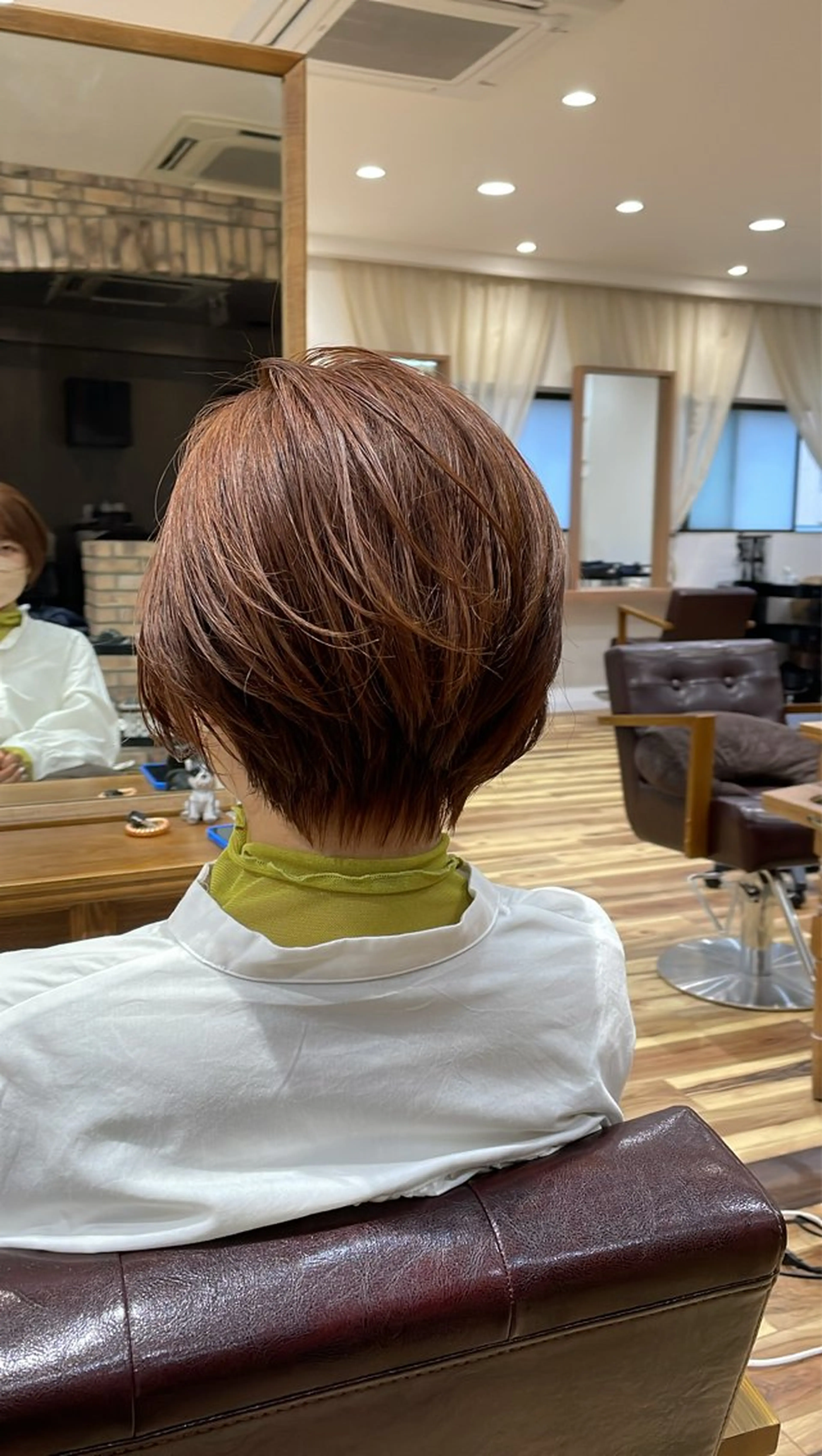 ショート ショートヘア カット ヘアカラー トリートメント YASUHIRO グレージュ/メンズのヘアスタイル