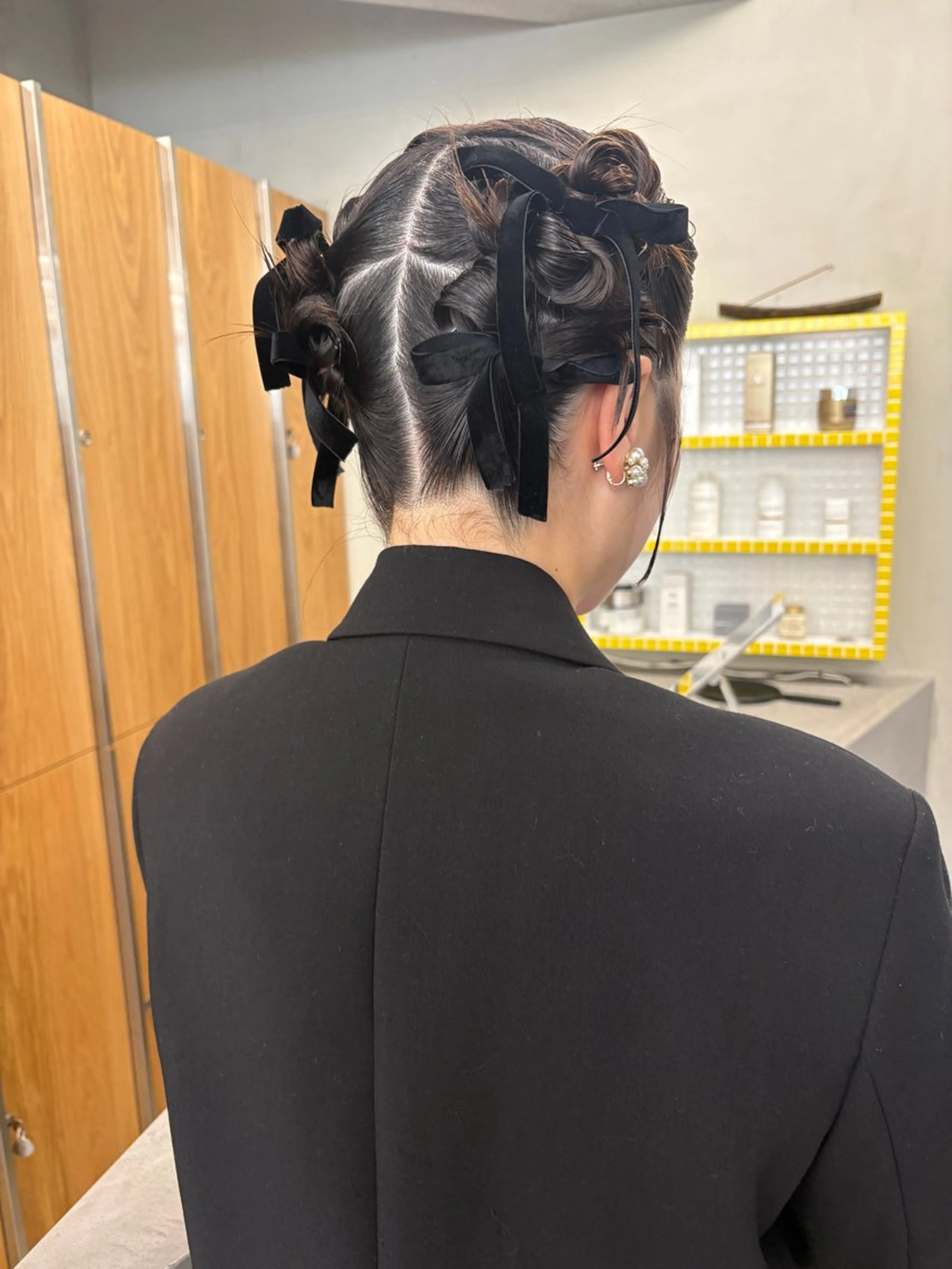 ショート ヘアアレンジ ヘアセット yuuna/ ハッシュカット🎀のヘアスタイル