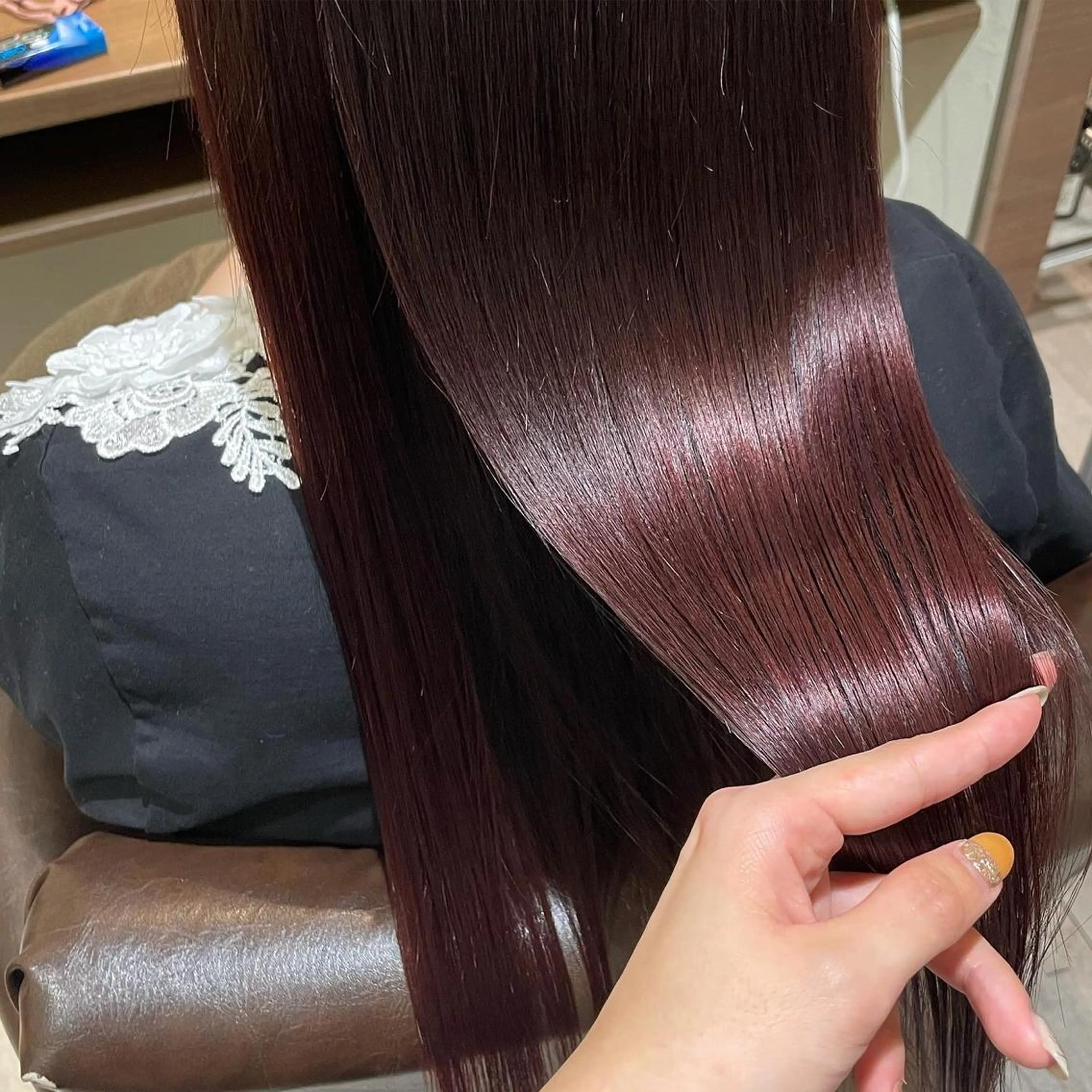 ロング 髪質改善 カット トリートメント ✨レイヤーお任せ✨ 林有里子のヘアスタイル