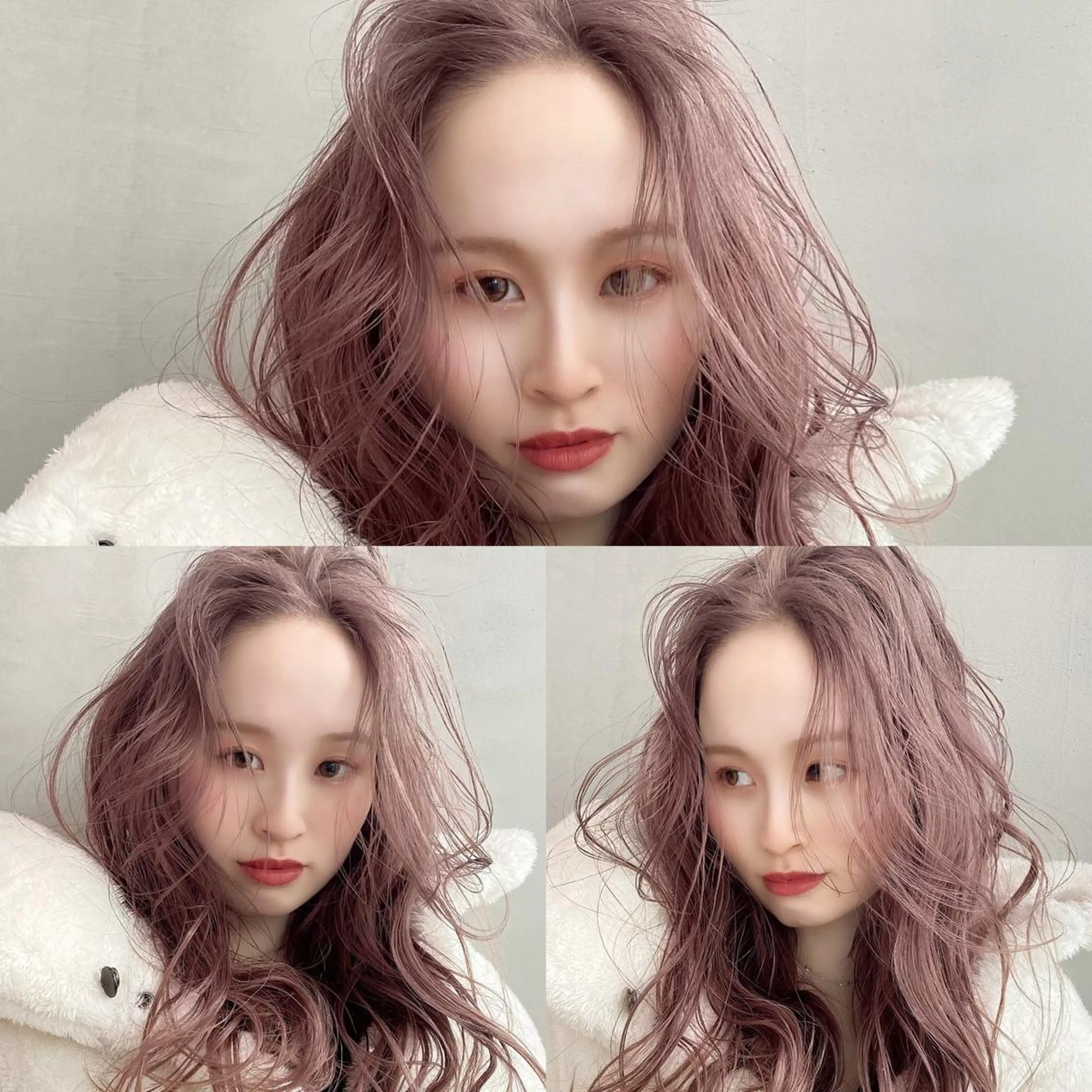 ロング カラー ピンクカラー 💜ハイトーン💛 マジカルかいちゃんのヘアスタイル