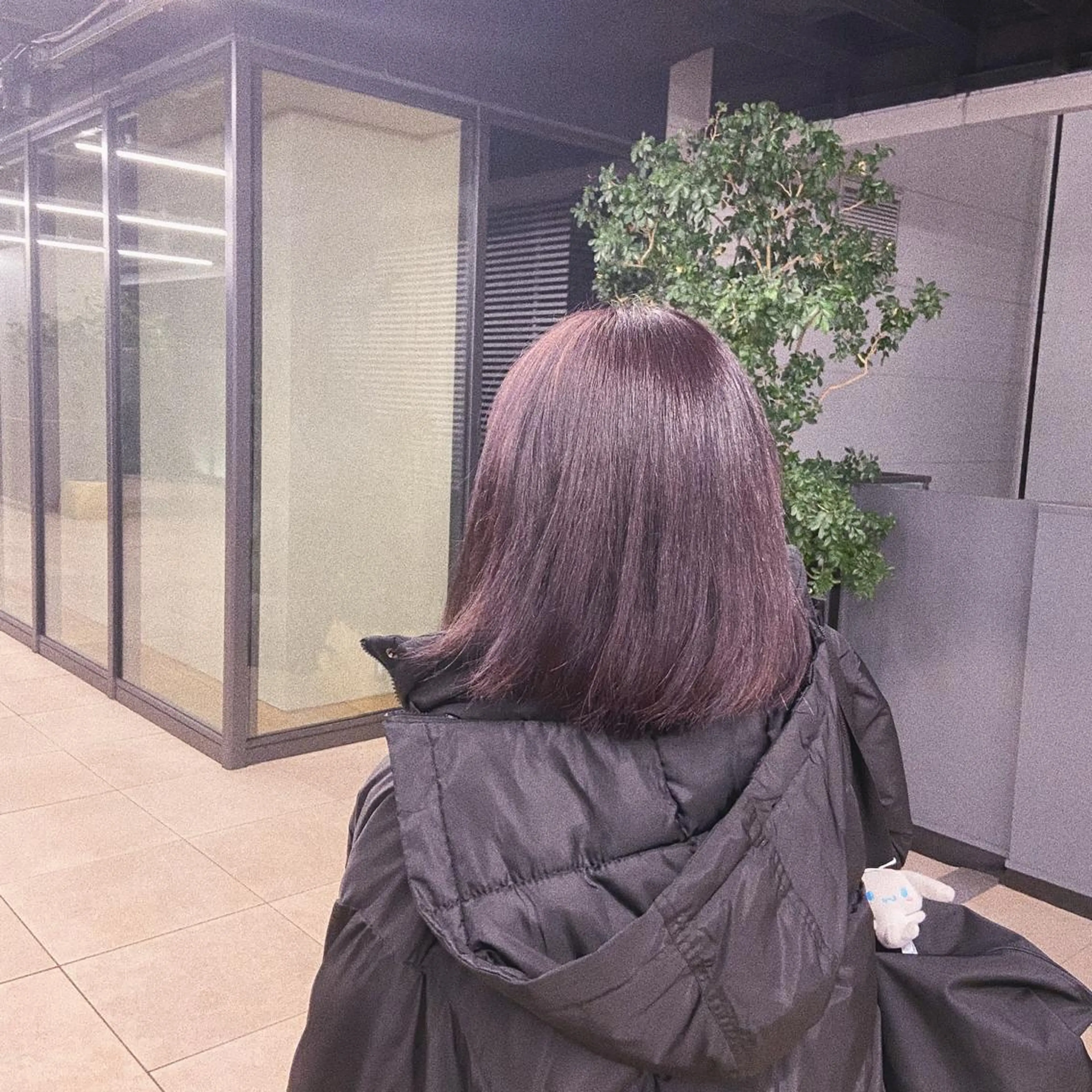 ショート カラー ブラウンカラー PULSE yokohama所属・横浜駅/韓国レイヤー カット/髪質改善のヘアスタイル