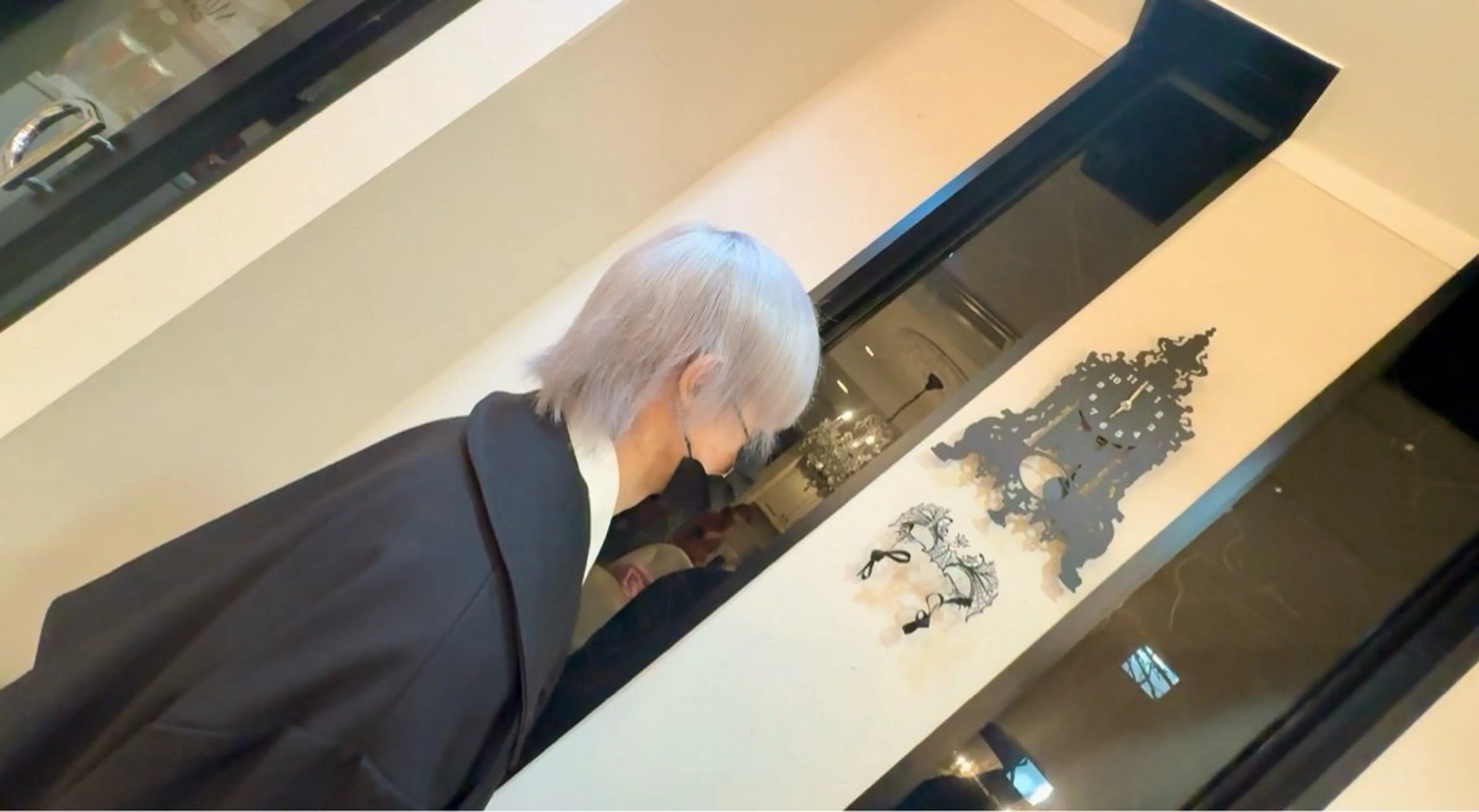 カラー BEEST所属・ate 【暖色/ハイトーン】のヘアスタイル