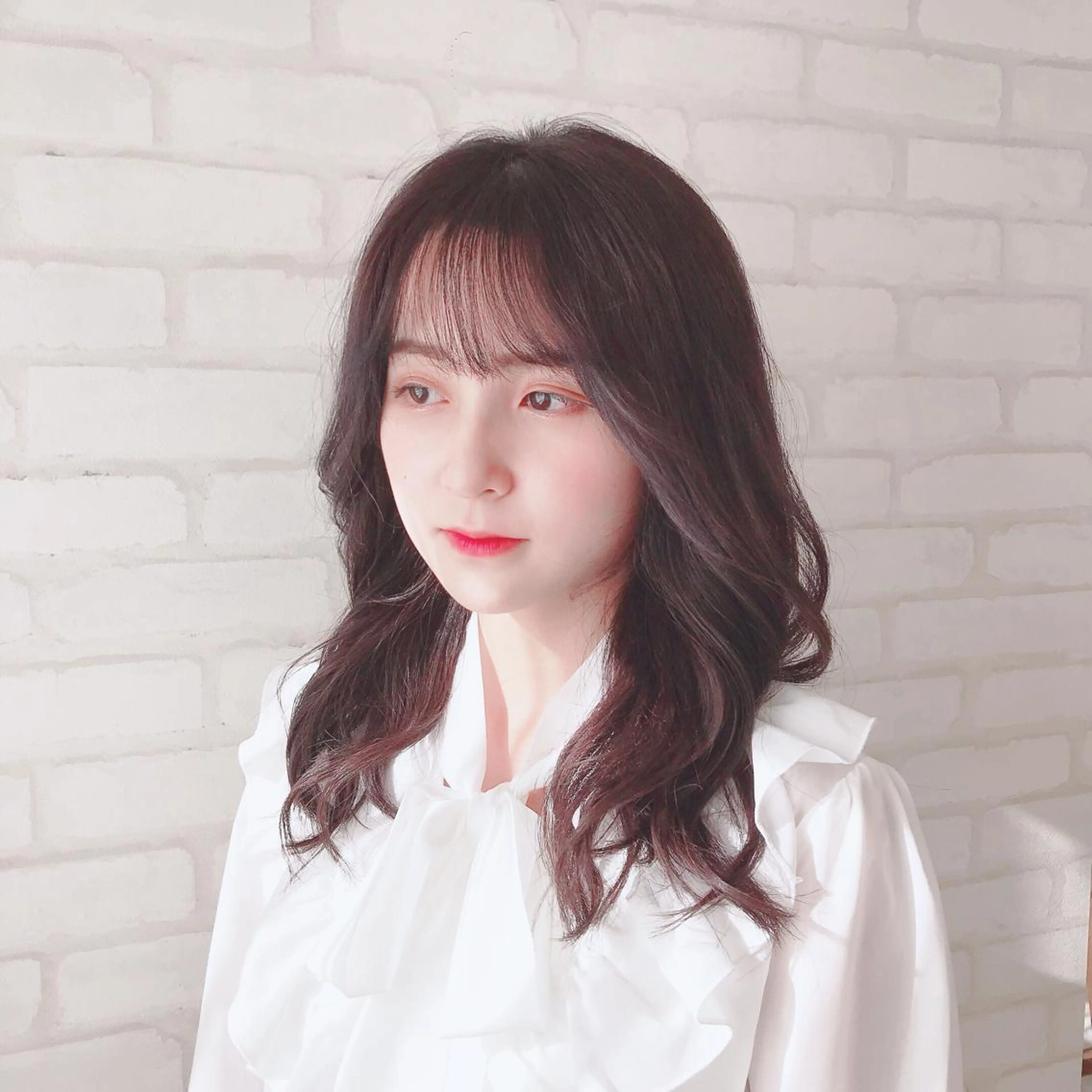 セミロング カラー abilita AZUSAのヘアスタイル