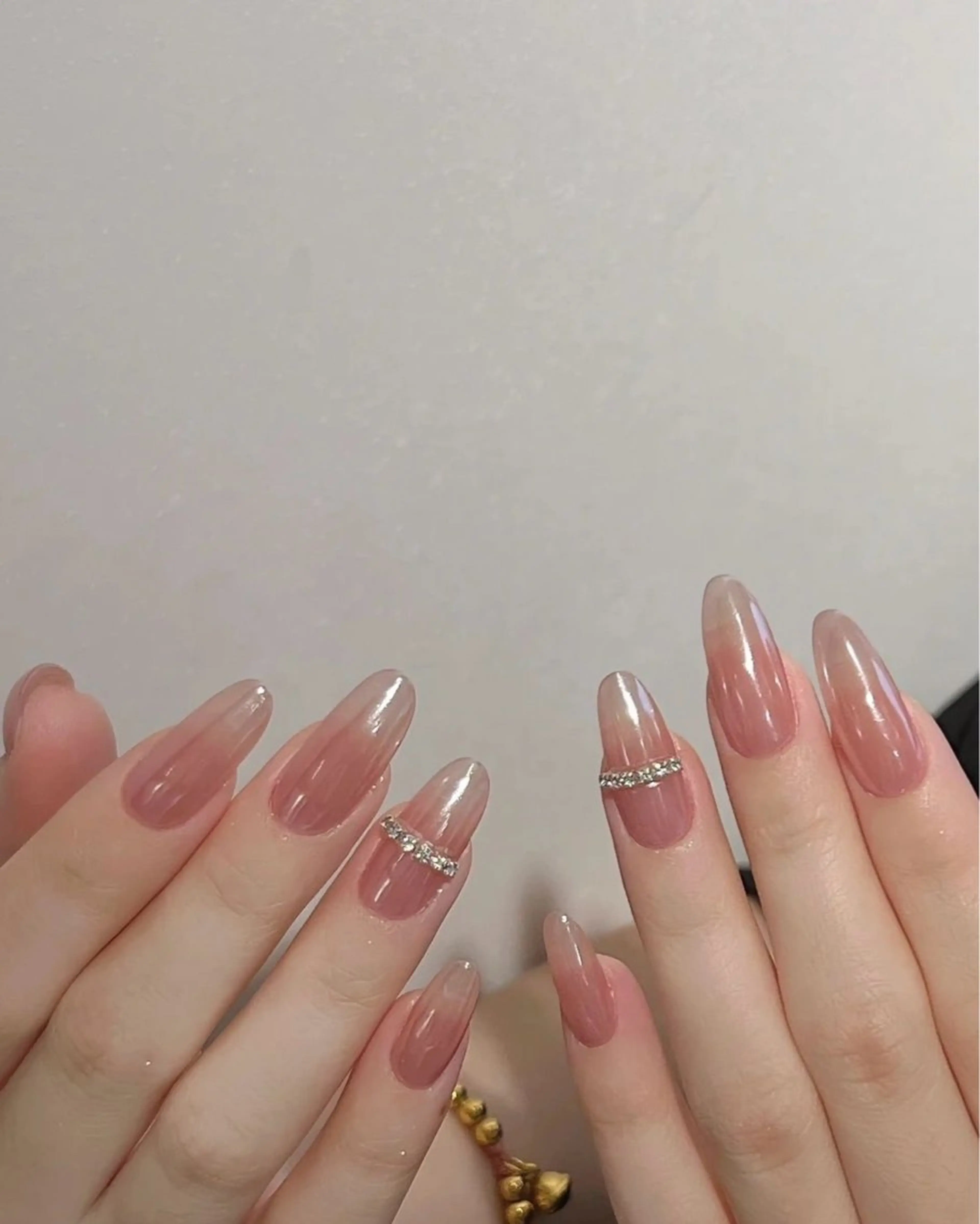 ネイル ミラーネイル 持ち込み ワンカラーネイル ワンホンネイル ToliyDeliy Nail Salonのネイルデザイン