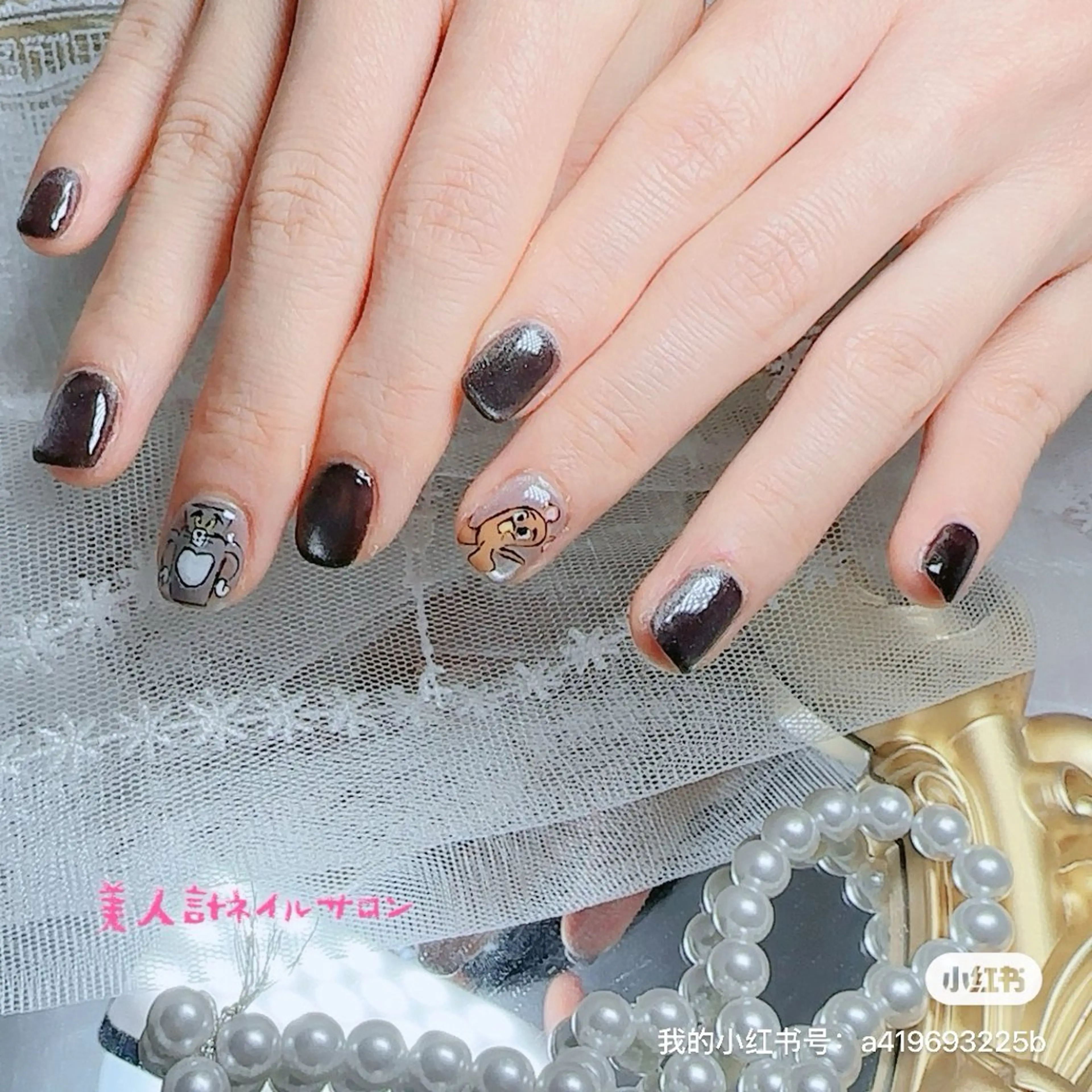 ネイル アートネイル ハンドネイル 美人計ネイルサロン所属・中山 美月のネイルデザイン