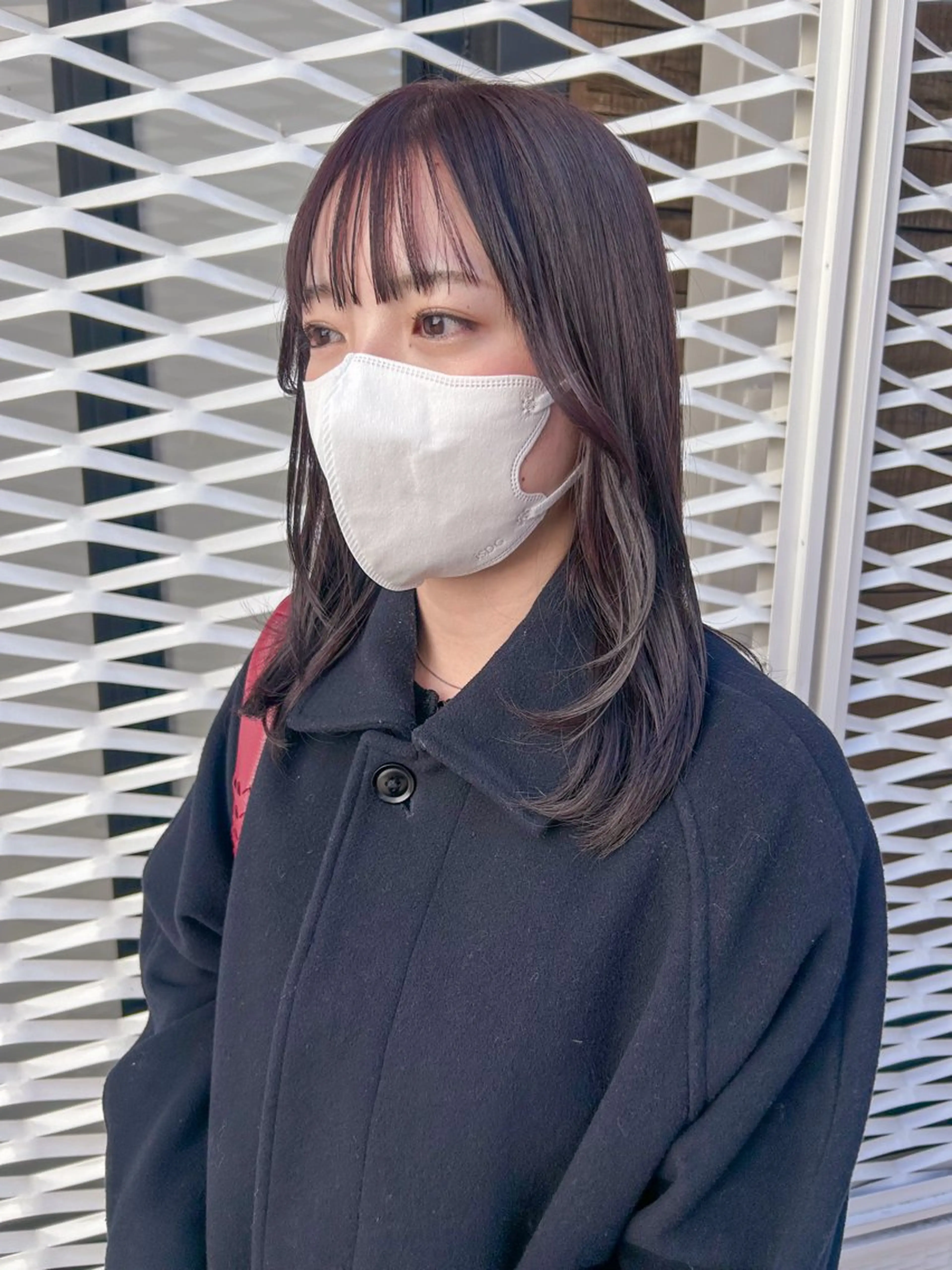 セミロング カラー ヘアアレンジ カット ヘアカラー トリートメント yuka .のヘアスタイル