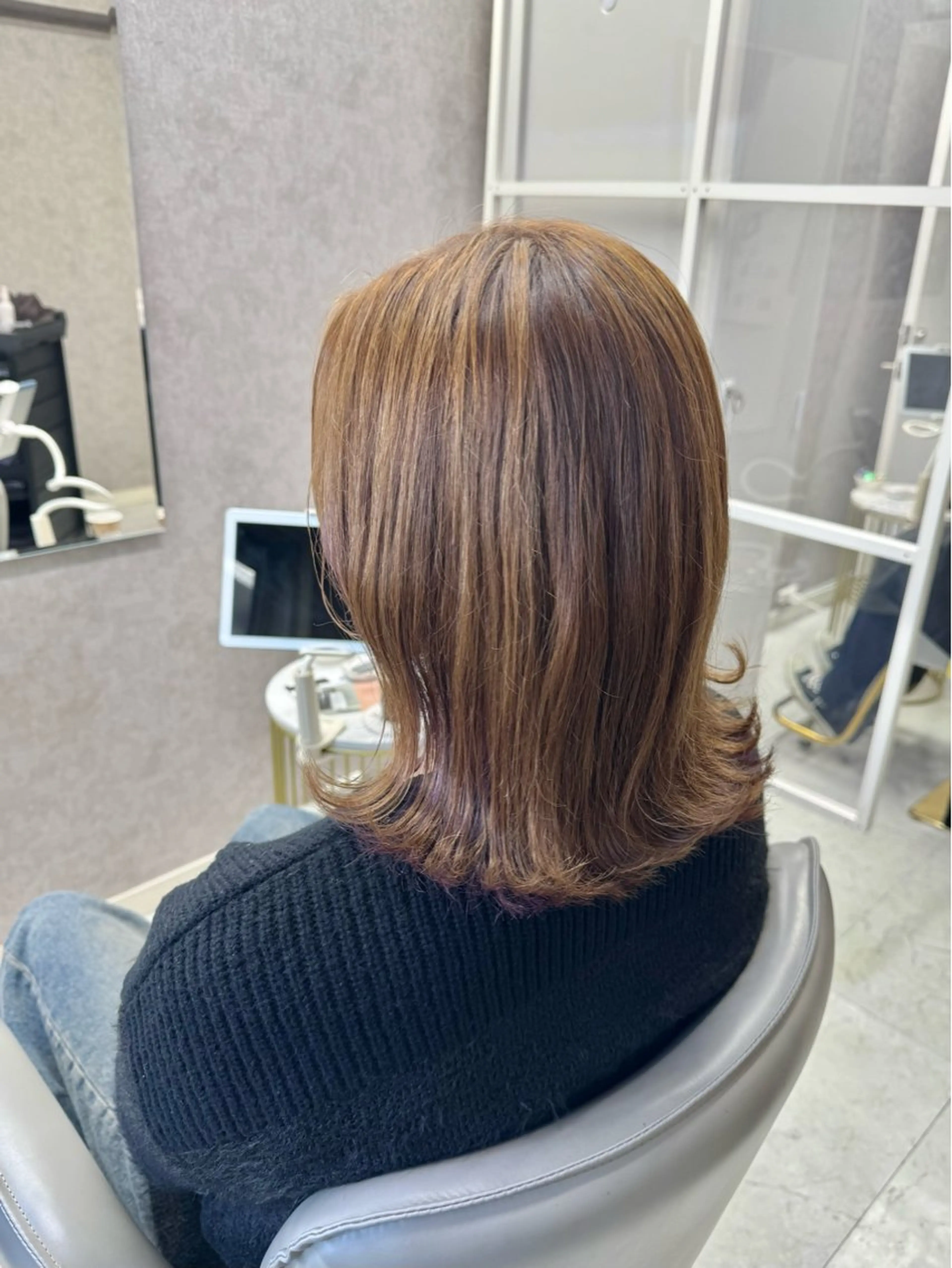 ミディアム door所属・door/南越谷 miiyuのヘアスタイル