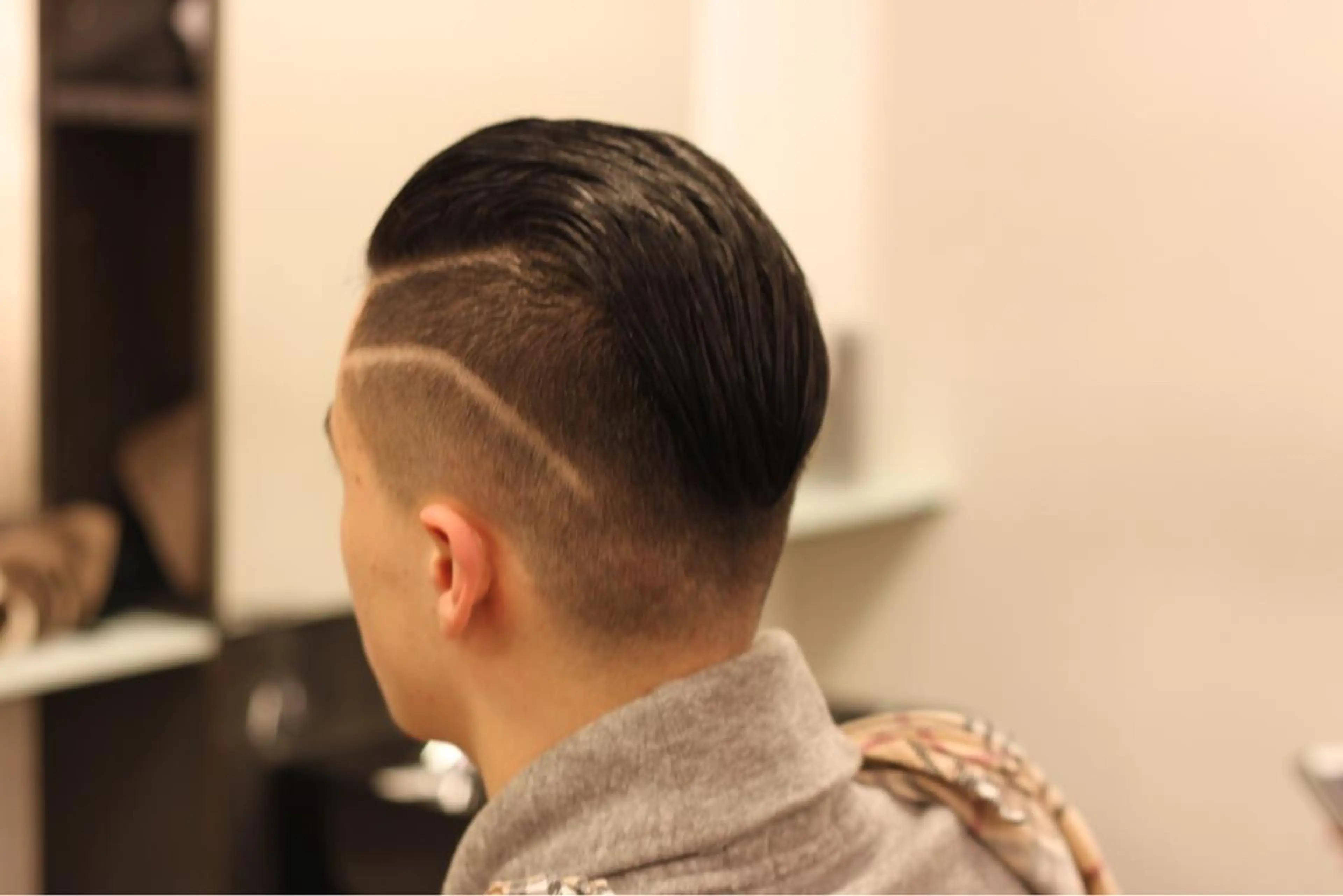 ショート メンズ カット ヘアセット 前田賢生 ご新規様はNGのヘアスタイル