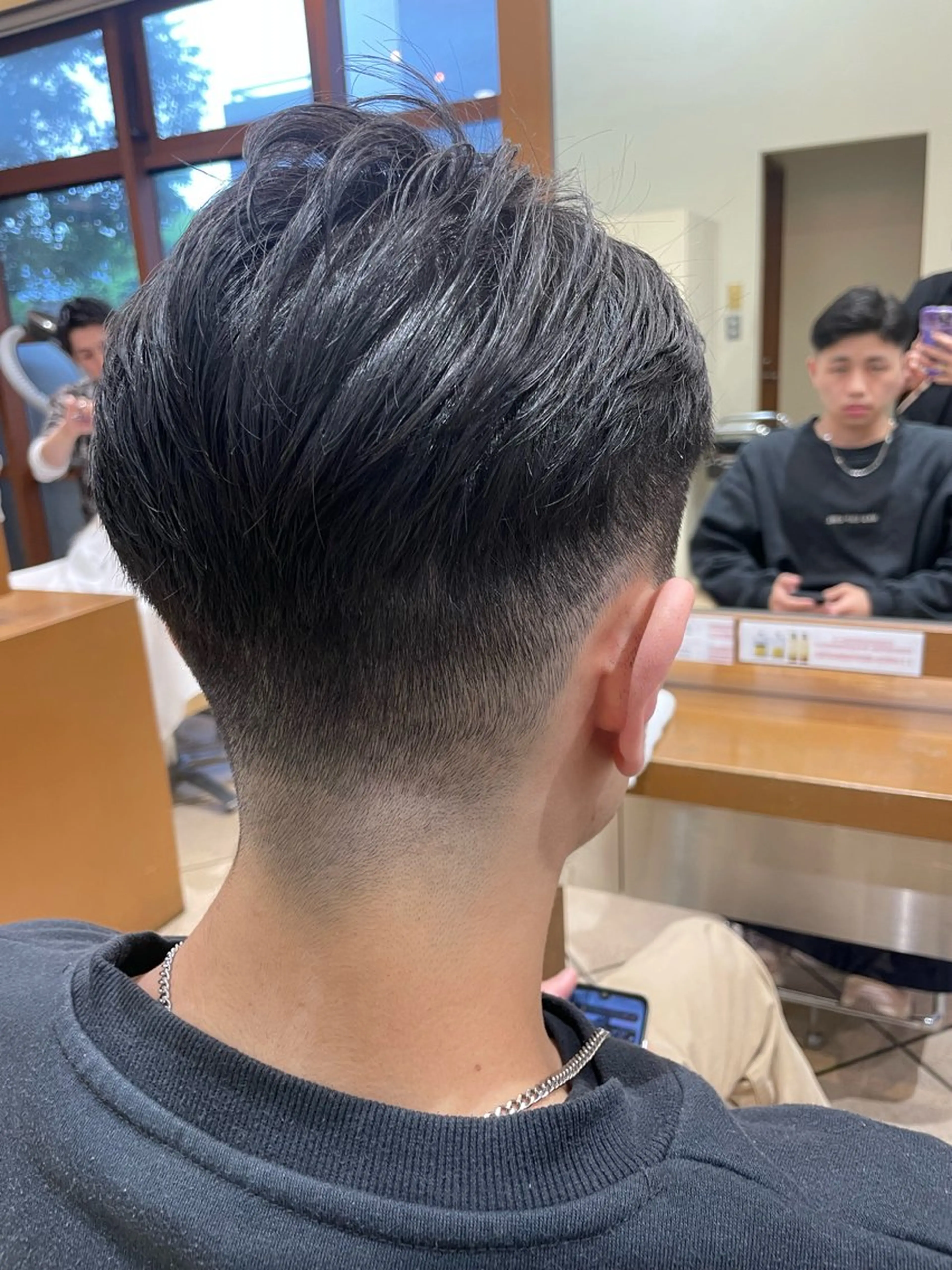 メンズカット+ヘッドスパの写真