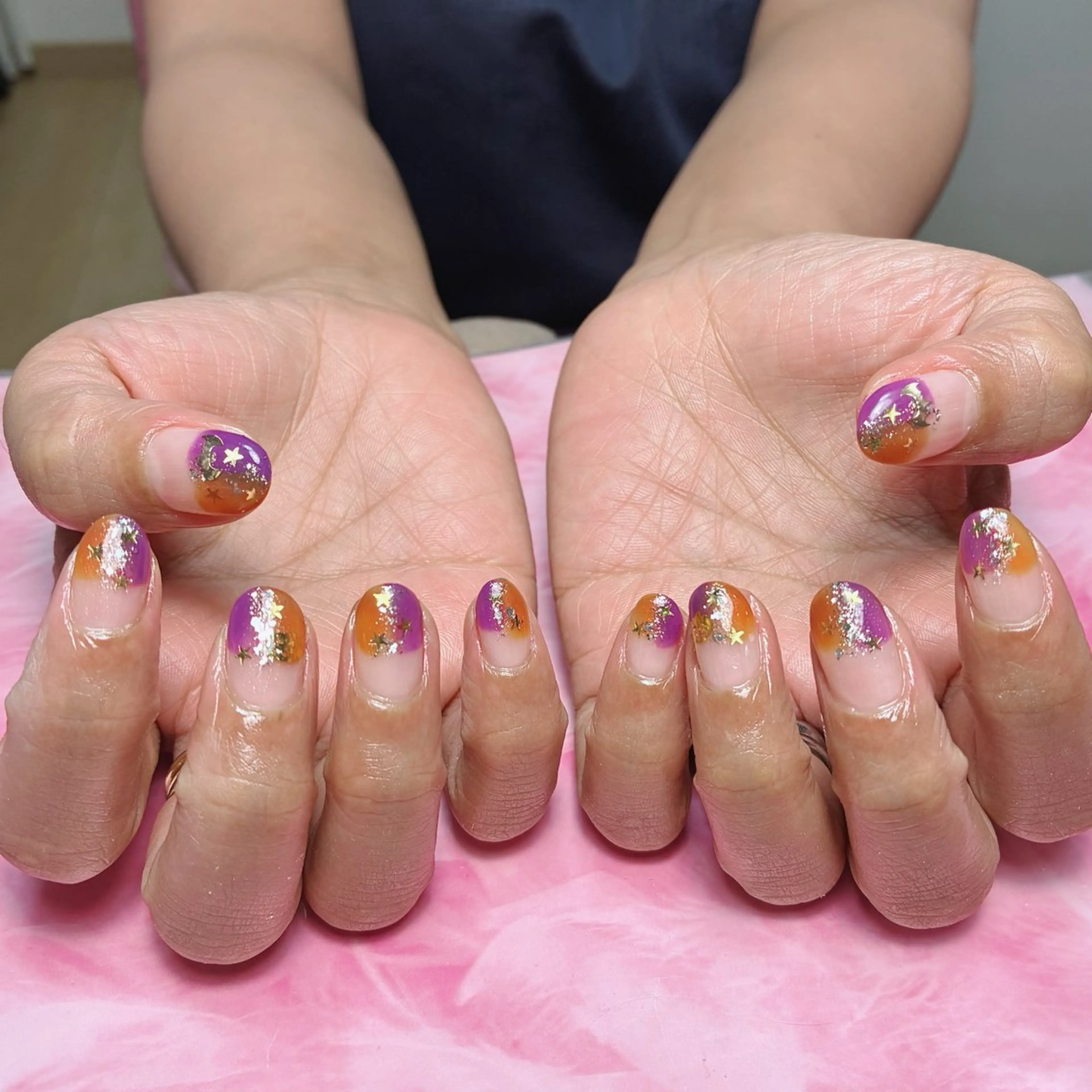 ショート ハンドネイル hs nail salonのネイルデザイン