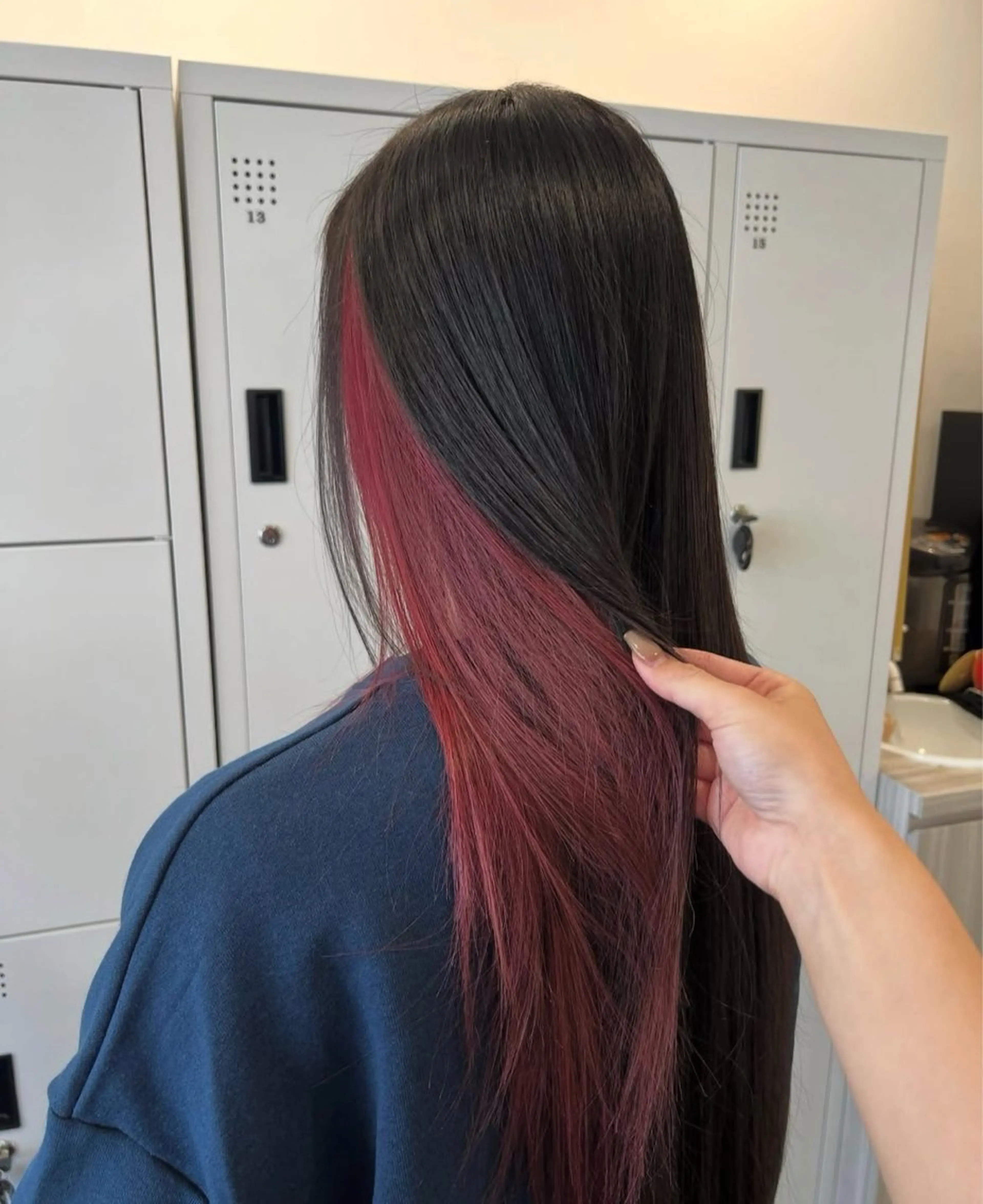 ロング カラー インナーカラー GRANDEUR natsukiのヘアスタイル