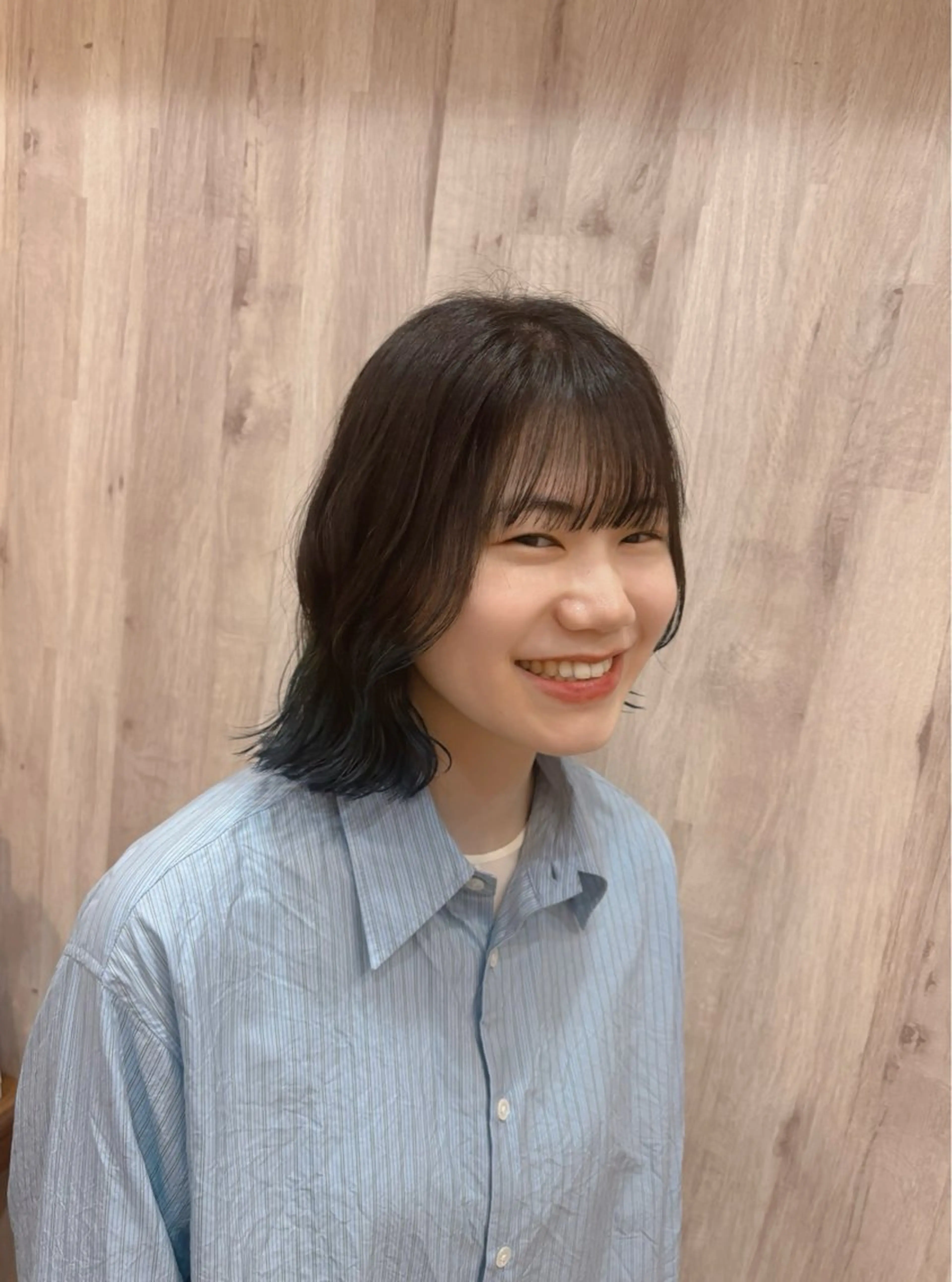 ミディアム 竹村 恵功代のヘアスタイル