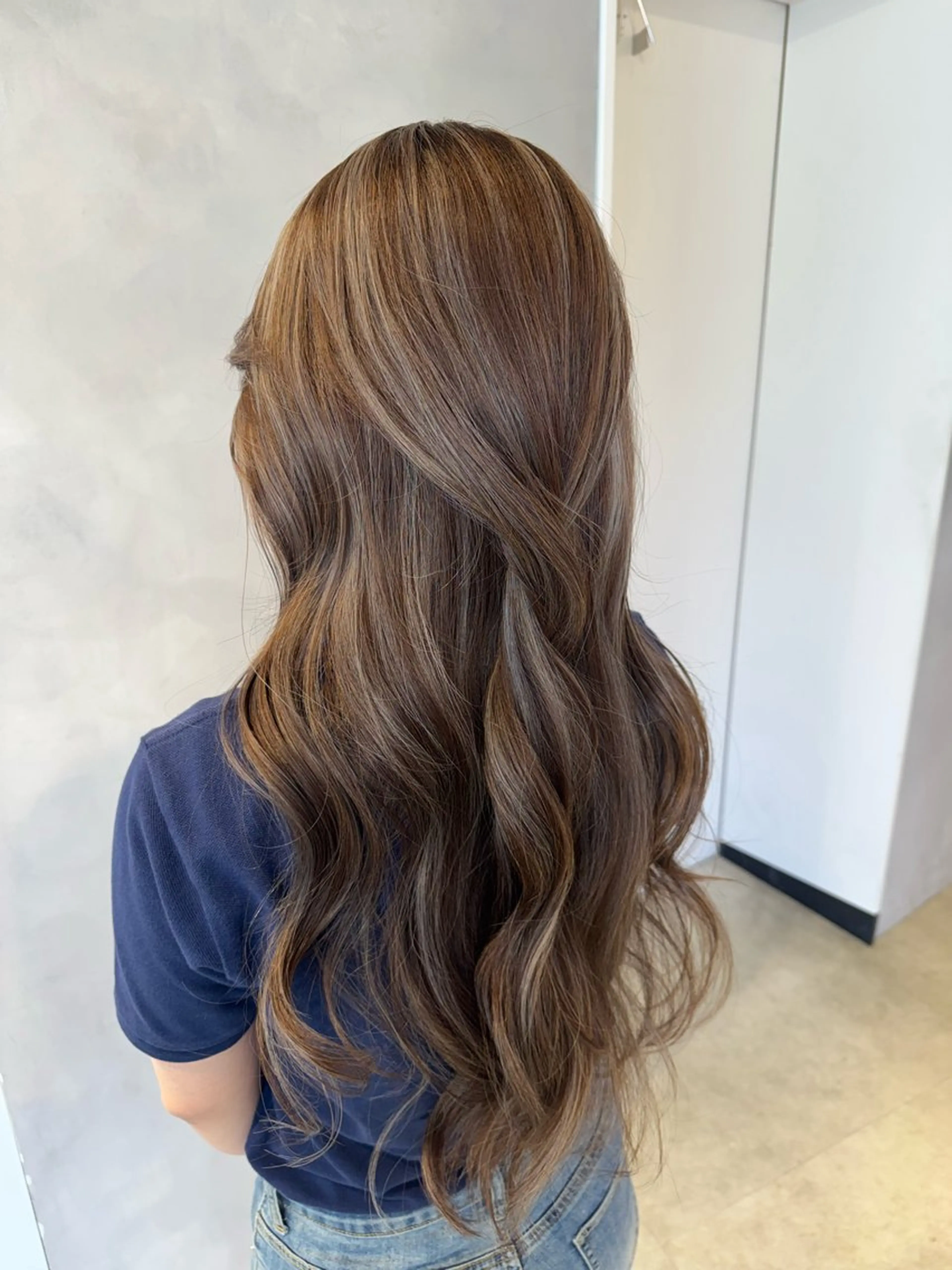 カラー カット ヘアカラー トリートメント 透明感カラー✨艶髪 制作🌱山根あゆみのヘアスタイル