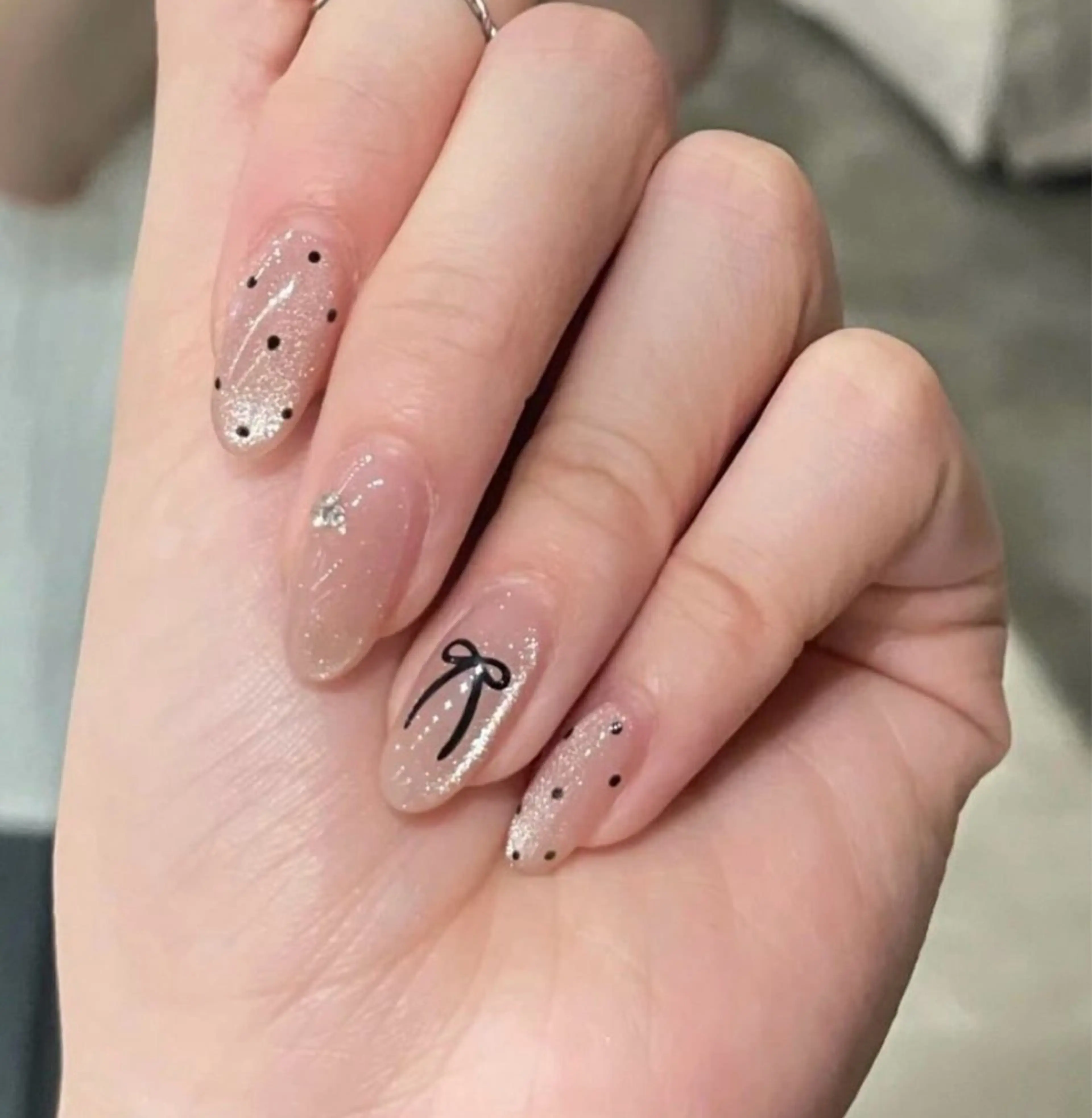 ネイル アートネイル フレンチネイル ジェルネイル ニュアンスネイル オフィスネイル ハンドネイル Ryunail所属・Ryu Nail NekoChanのネイルデザイン